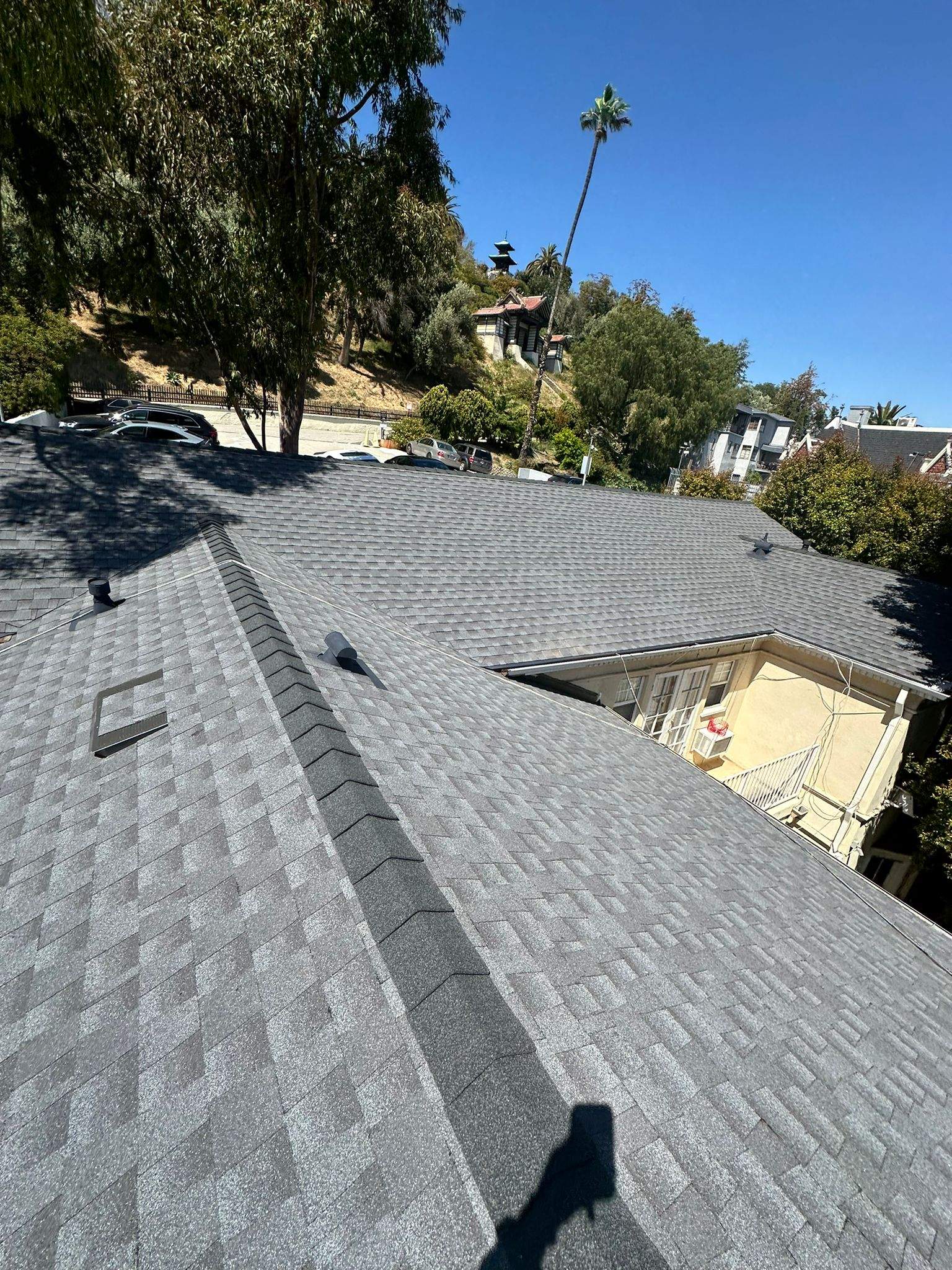 Roof Replacement at the Magic Castle Hotel- Los Angeles, CA 90028 by Epic Roof Replacement