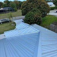 24ga 1" Nail-Strip Mill Finish by Total Roofing System The Metal Roof Experts