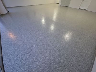 Mt. Everest Polyurea Garage Floor Coating in Liberty Lake