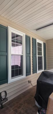 Custom Double-Hung Window Replacement in Moncure, North Carolina