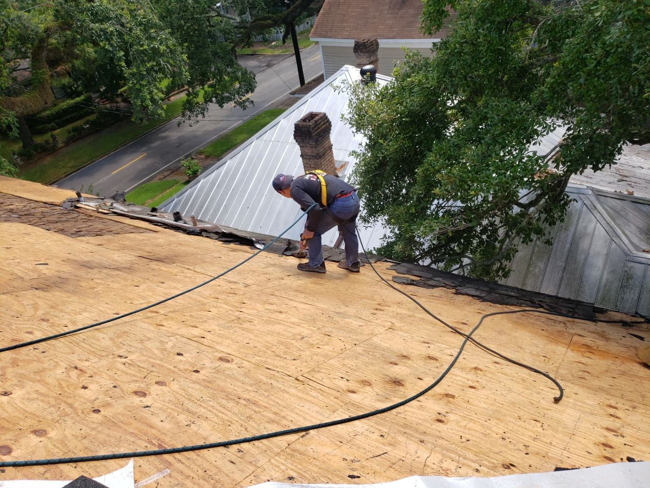 Residential Roofing Installation by American Roofing & Construction LLC