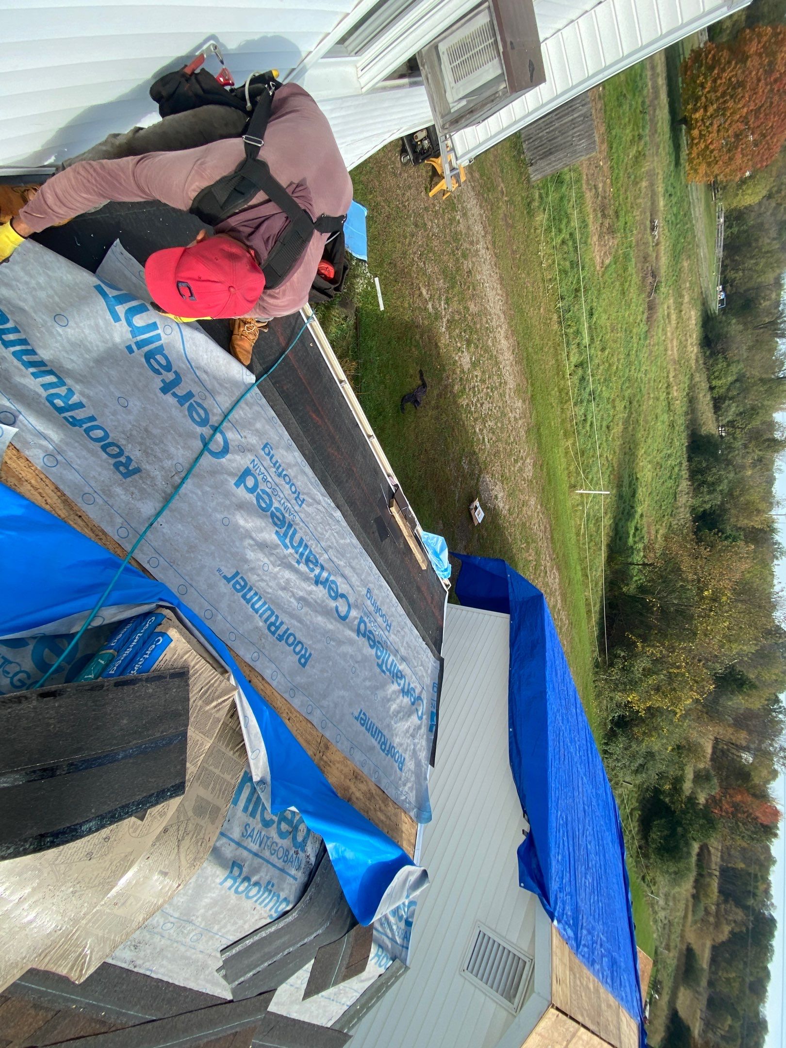 Roof Replacement using CertainTeed Landmark by 180 Contractors