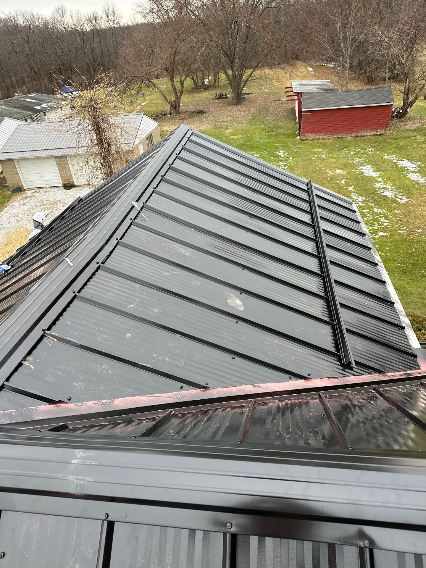 Weather Max Panel, Color: Black by Eagle Eye Roofing