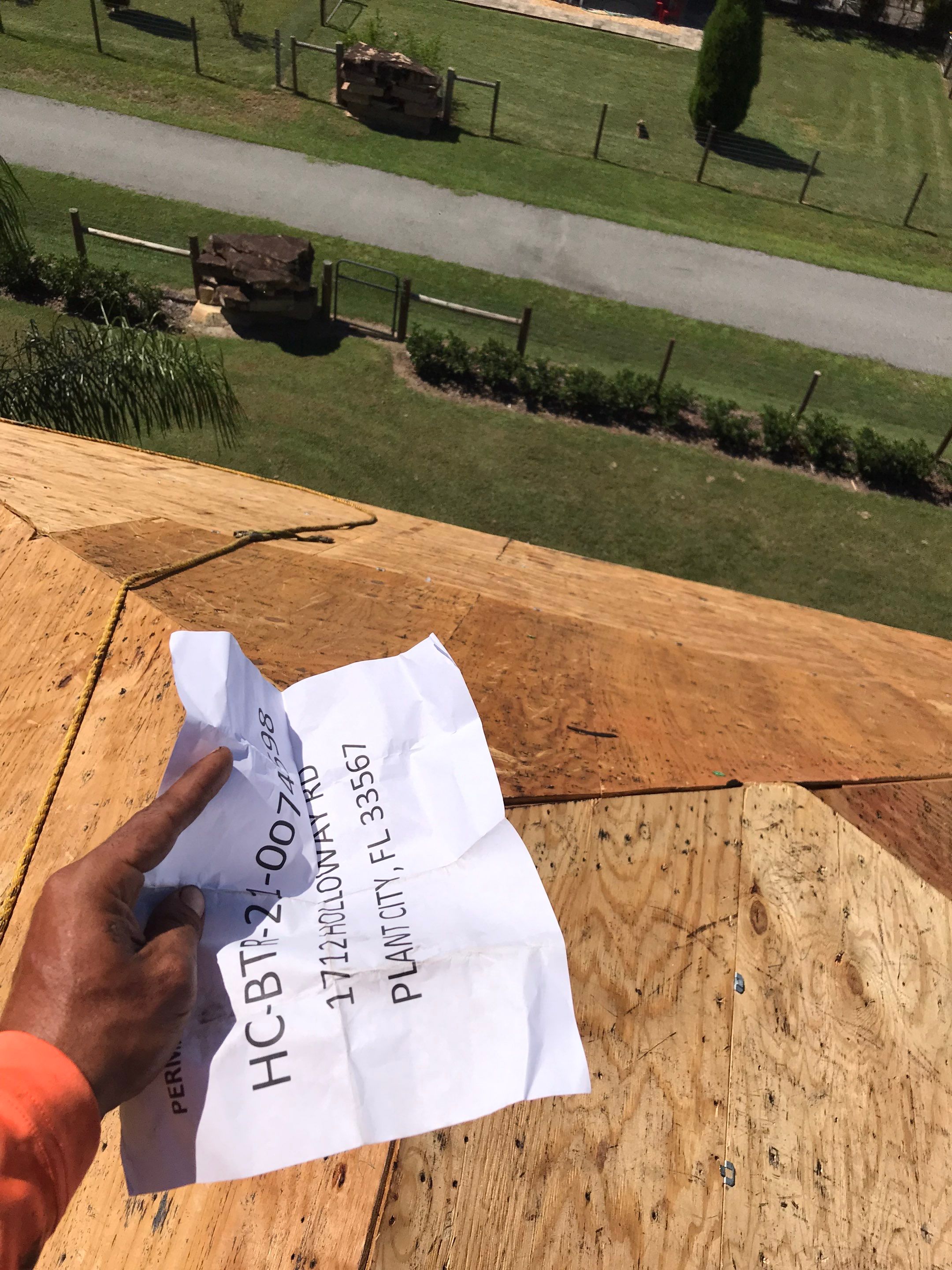 Residential Roofing Installation using GAF HDZ Shingles by Protek Roofing Heating Air & Solar