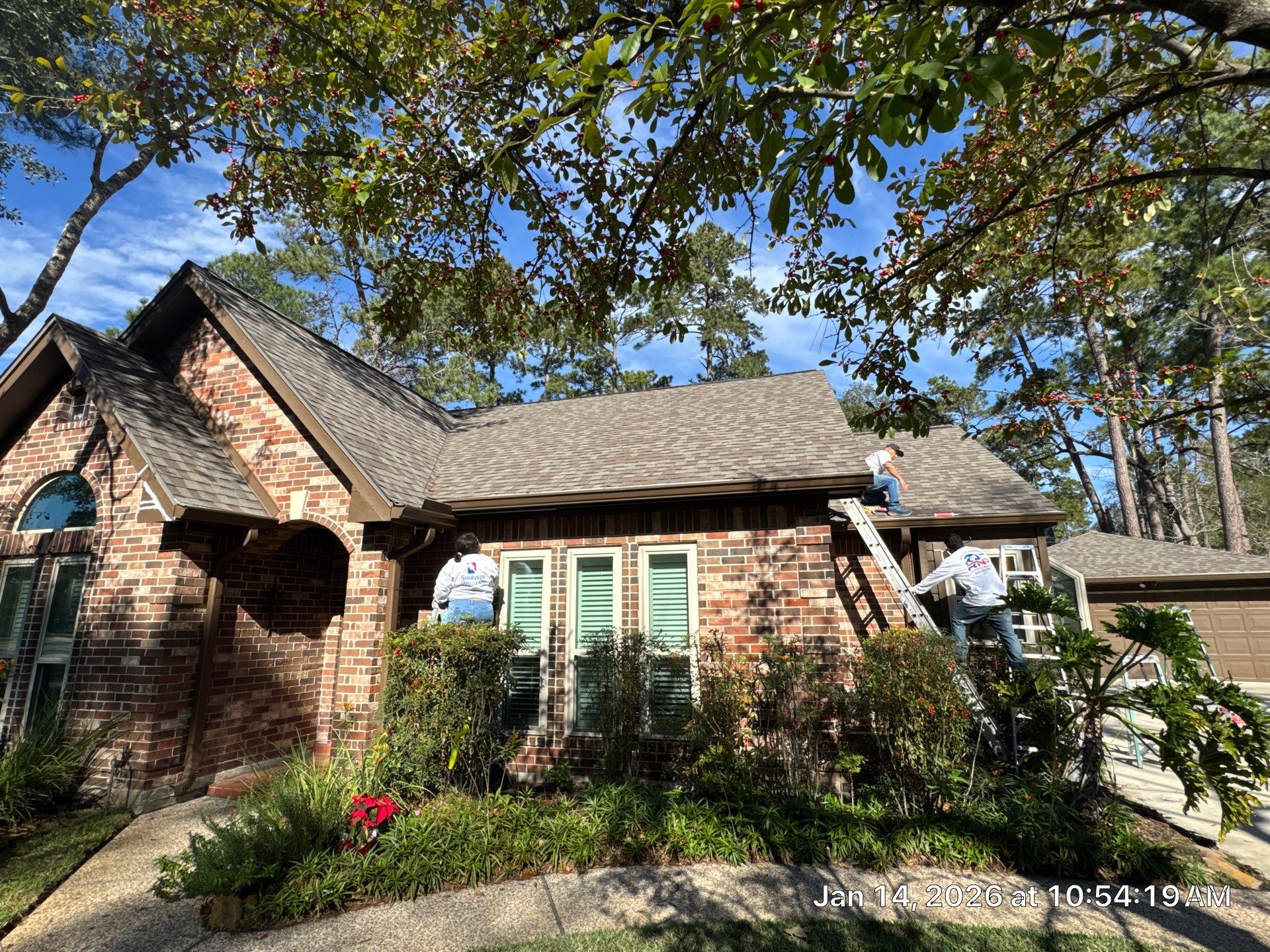 Exterior Siding Restoration and Painting Project in Spring, Texas by Rolling Nations