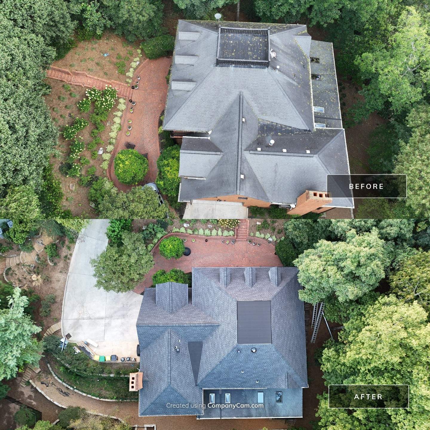 Spalding Lake Dr Roof & Gutter System Replacement by Dom Roofing & Restoration