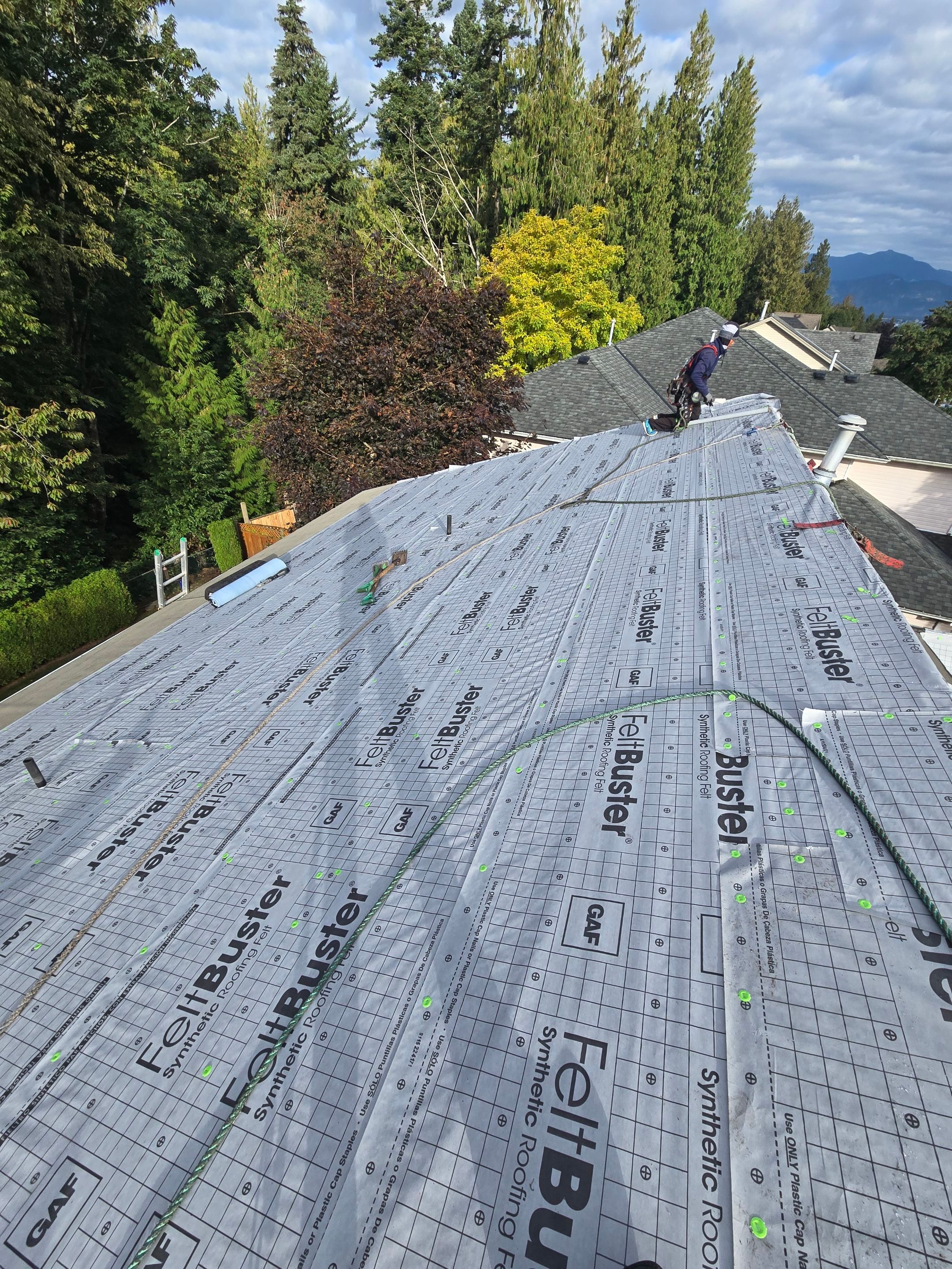 Residential Reroof Shingle - Mission Brown by Top Notch Roofing Inc