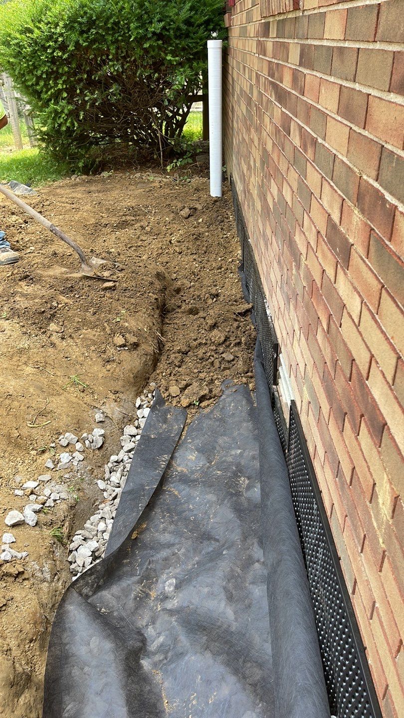 Shallow Waterproofing System and Crawl Space Repairs by Toledo Basement Repair
