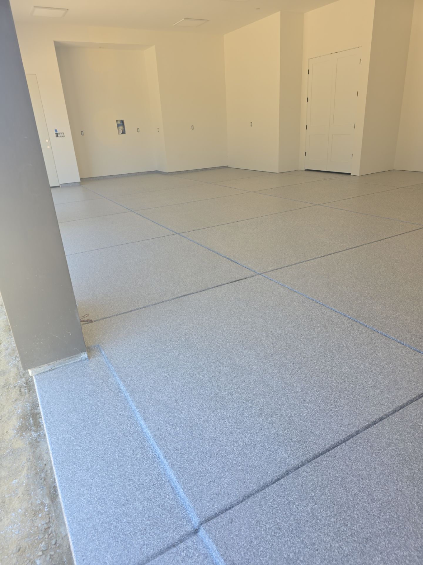 Multi-Bay Garage Polyurea Floor Coating in San Luis Obispo by MGP Coatings