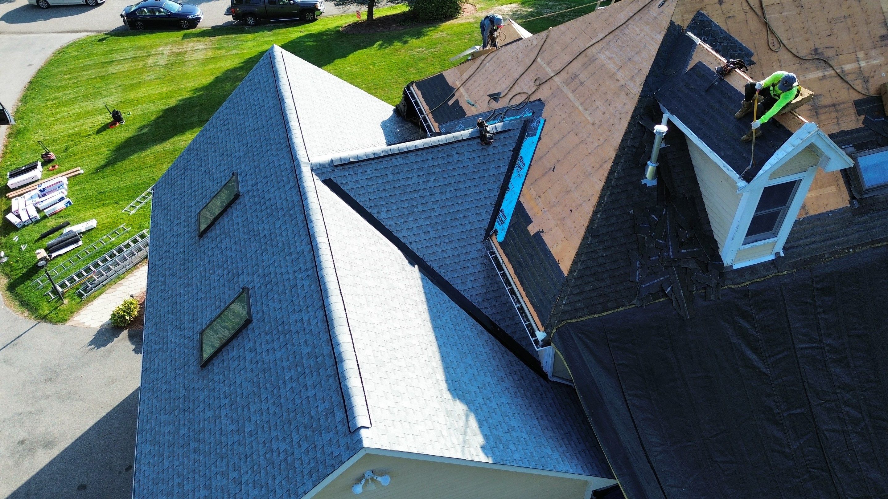 Roof & Skylight Replacement – Andover, MA by Mighty Dog Roofing of Greater Middlesex County
