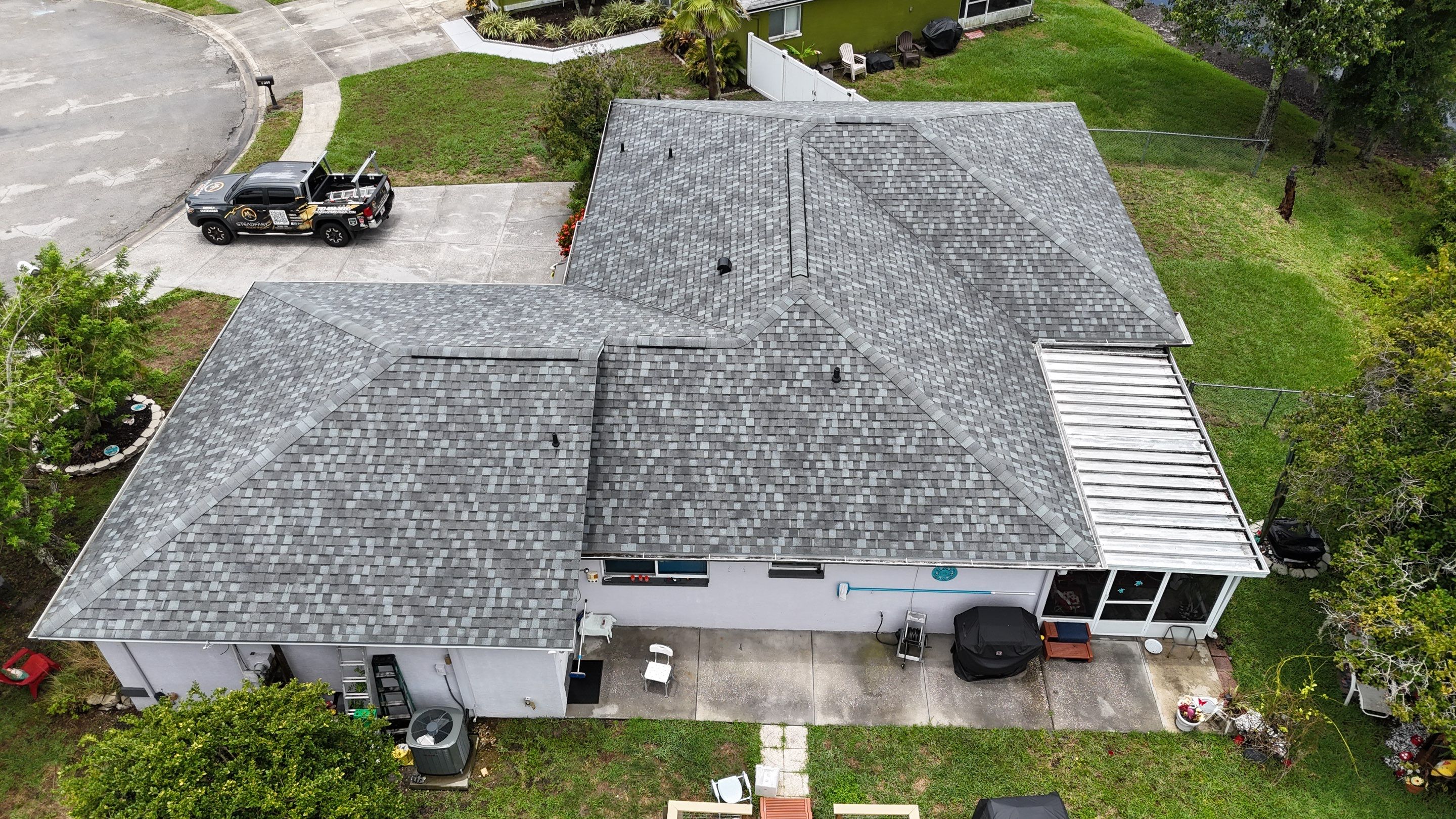 Roof Replacement in Lutz, FL by Steadfast Roofing 