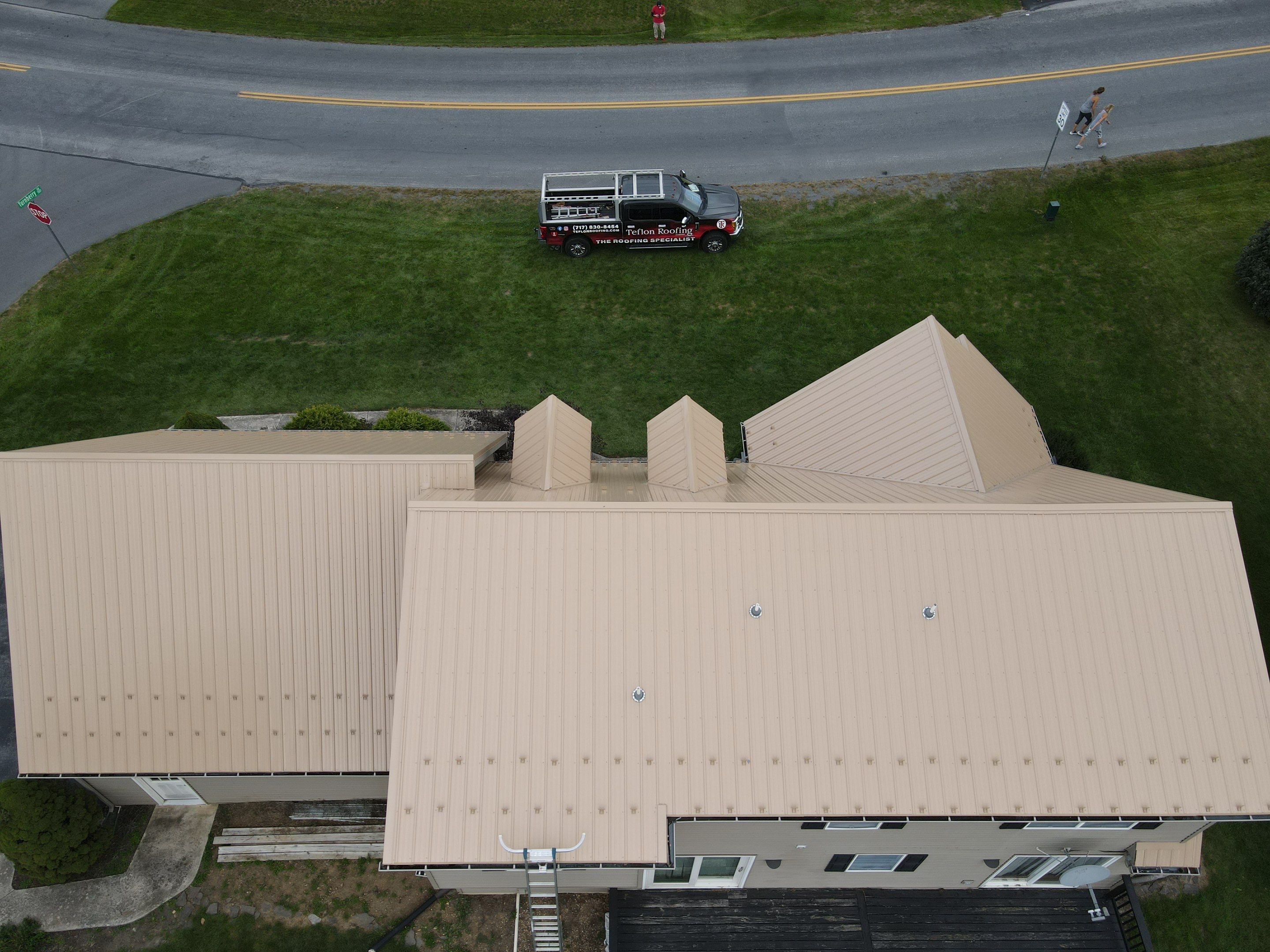 Tan Azm panel by Teflon Roofing