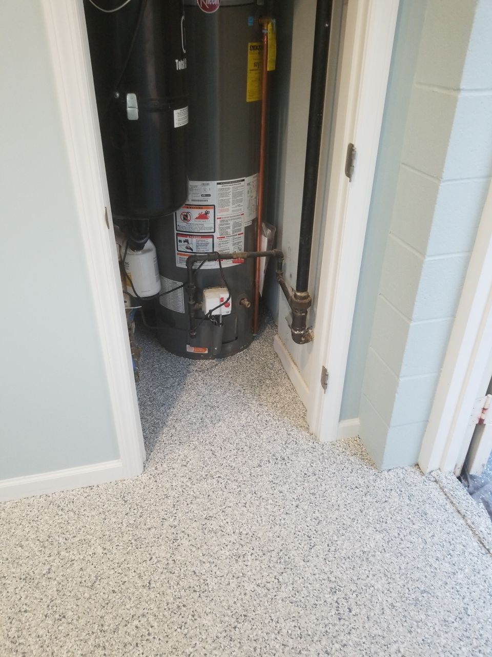 Kennel Floor Coating and Wall Painting using Penntek by Spectrum Painting, LLC