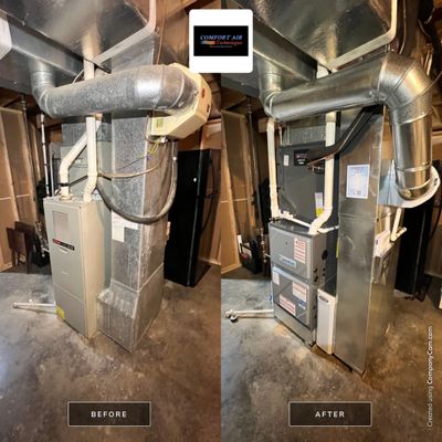 Daikin High Efficiency Furnace Installation