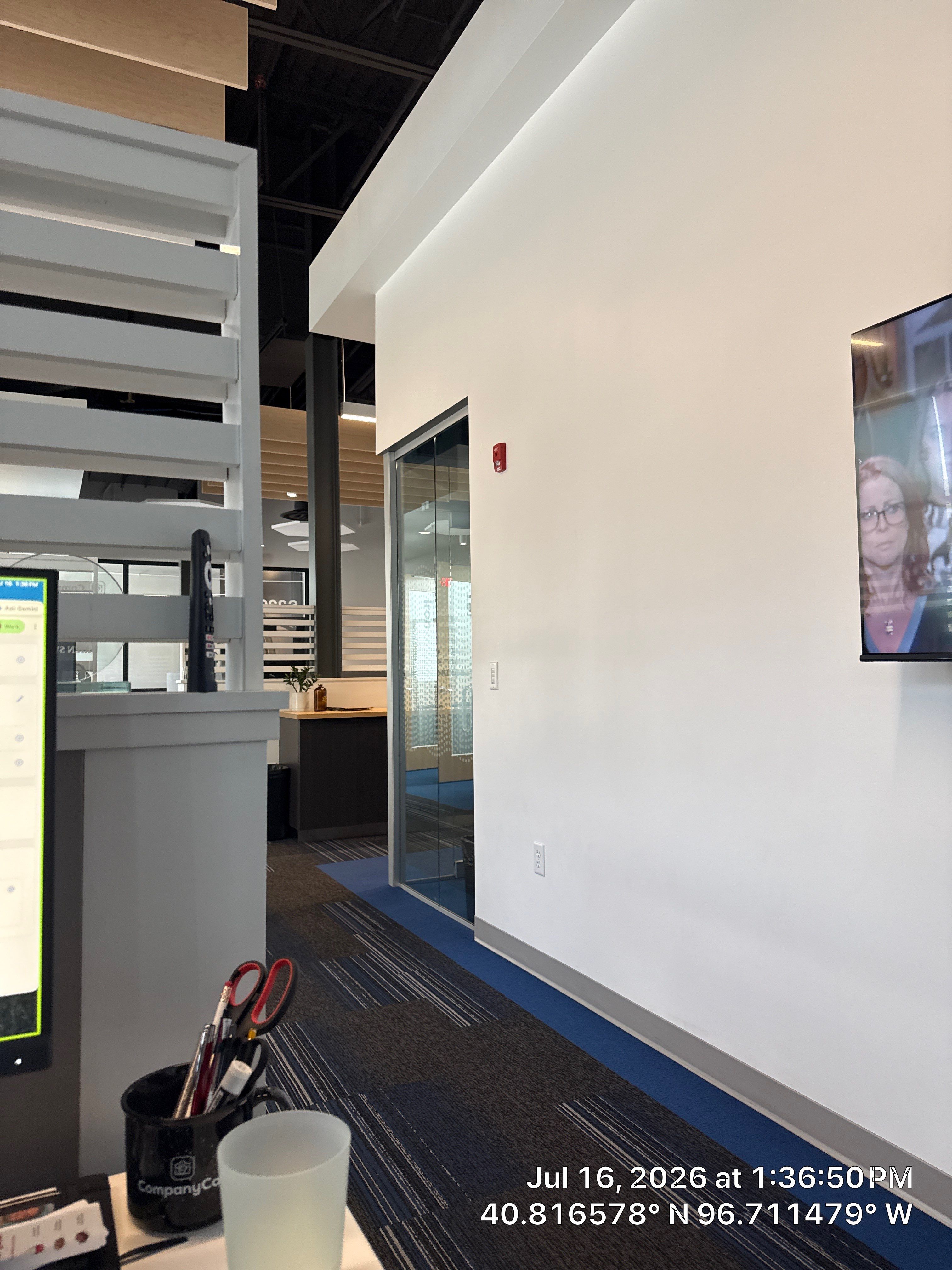 Modern Office Interior Renovation and Fit-Out in Lincoln by CompanyCam Sales Demo