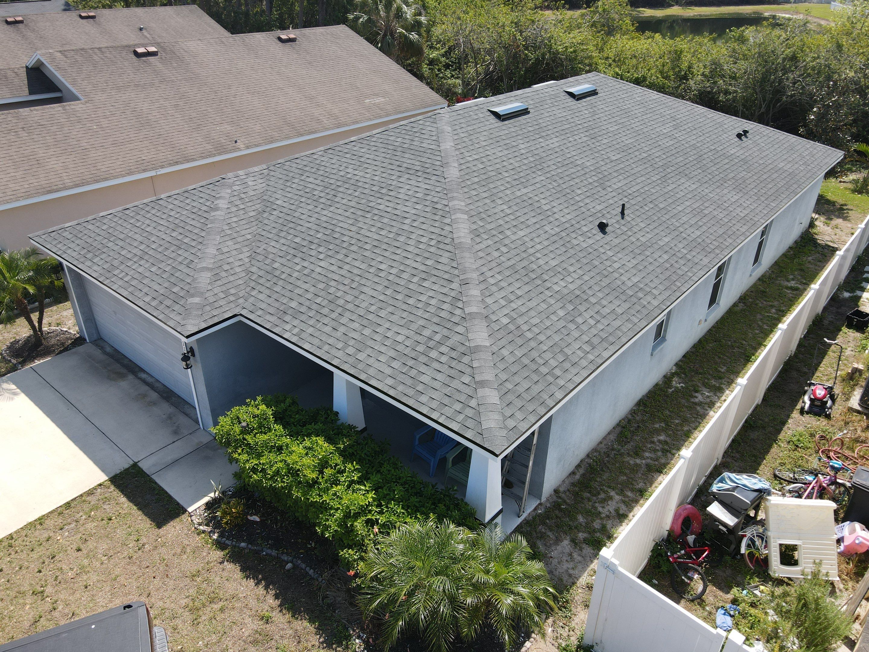 Roof Replacement in Ruskin FL. by Steadfast Roofing 