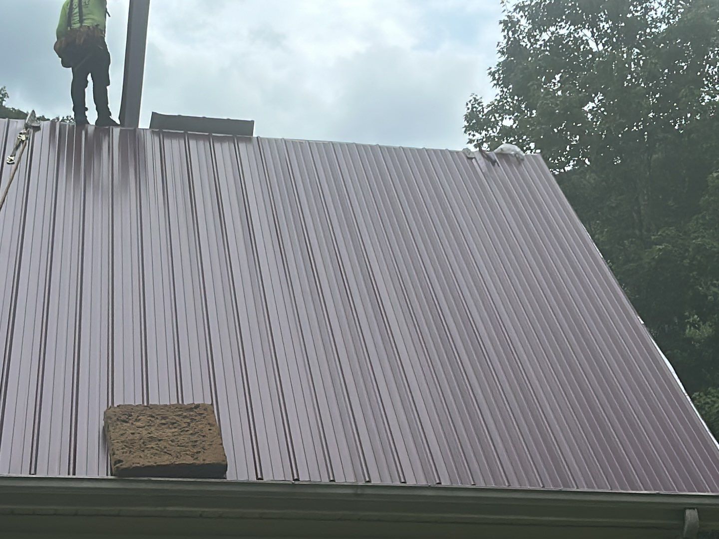 Residential Roofing Installation using Metal by Mr. Roofer