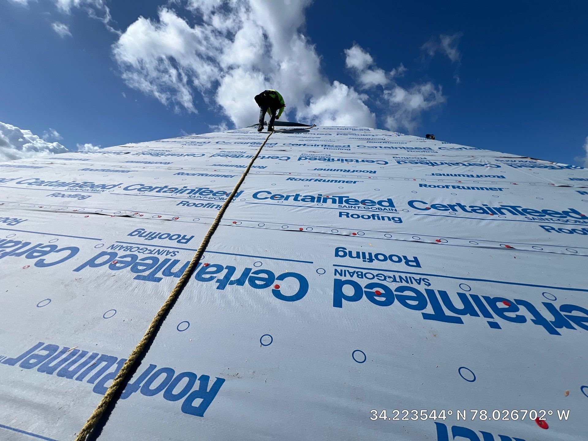 Landfall Roof Repair using CT Landmark Weathered Wood by RGR Construction and Roofing, LLC