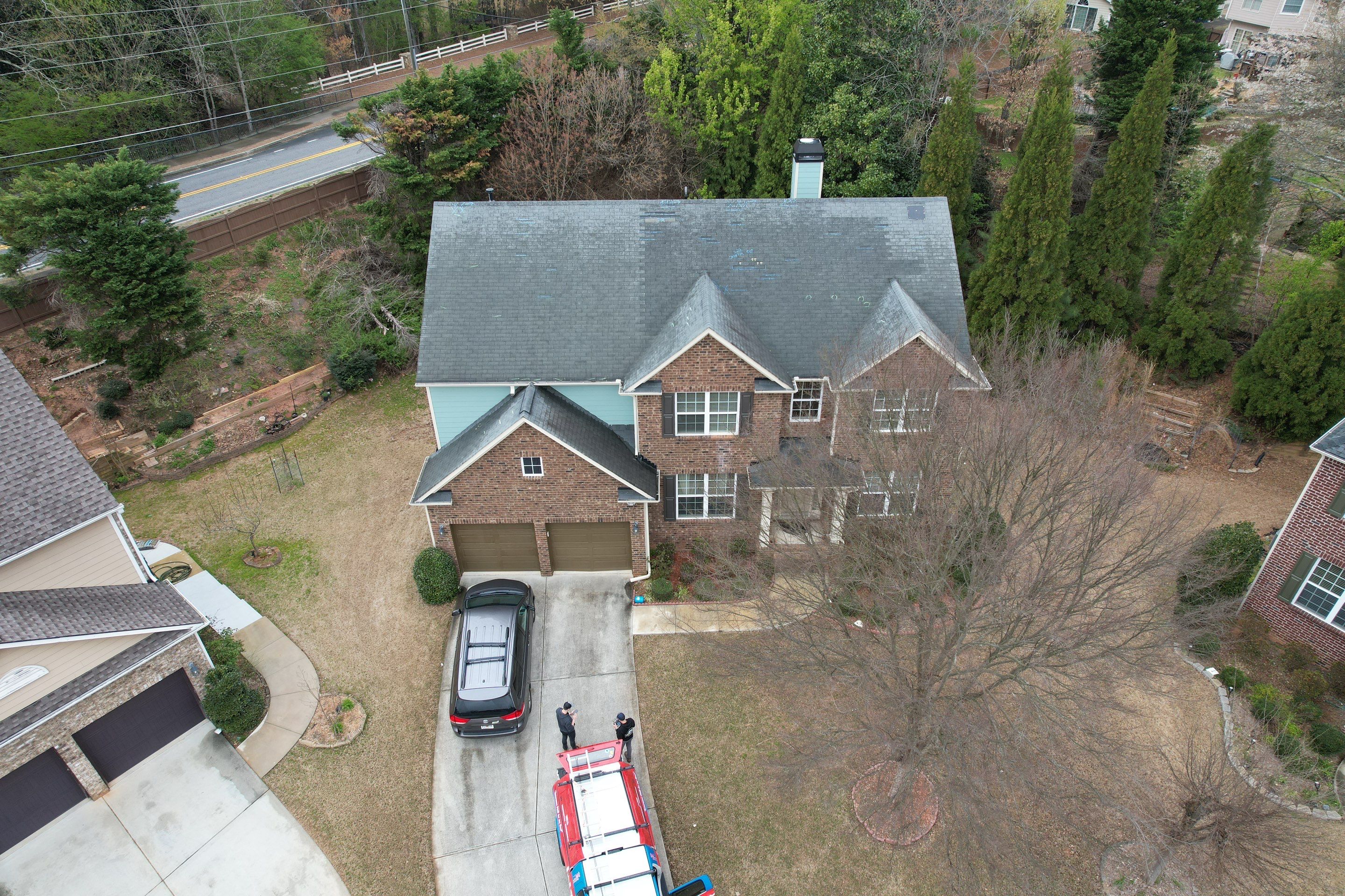 Residential Roofing Installation using Owens Corning Onyx Black by Inspector Roofing and Restoration