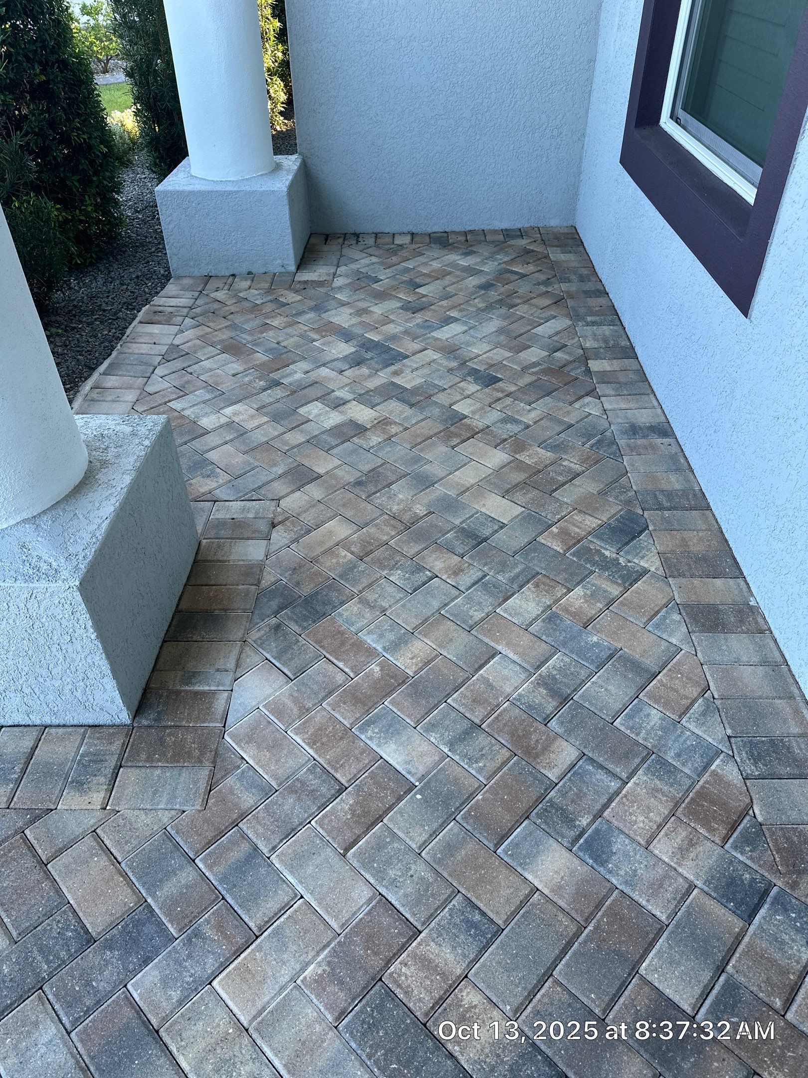 Residential Paver Sealing for Driveway and Pool Deck in La Paloma Sun City Center by Supreme Paver Experts