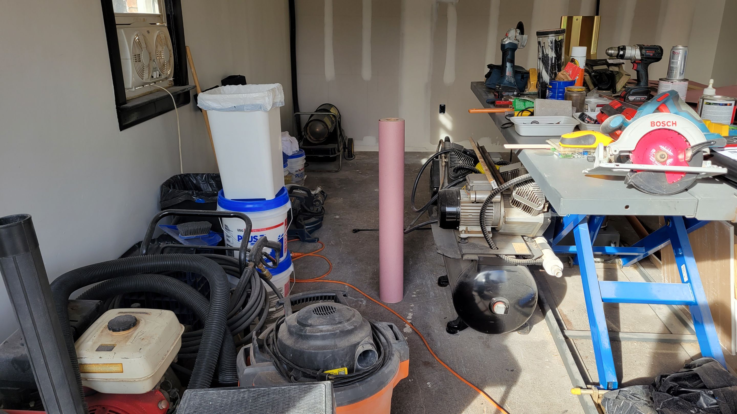 Installers have Feline supervision by Spectrum Painting, LLC
