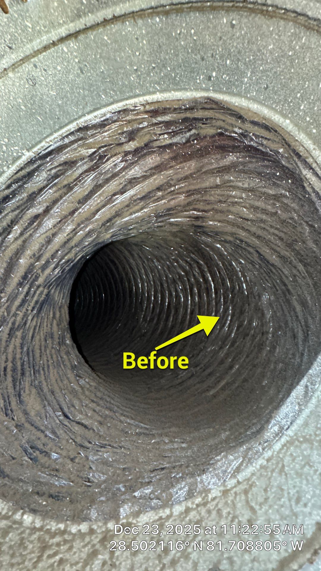 Air Duct Dryer Vent Cleaning Encapsulation Dryer Vent Repair in Clermont by Hygienic Air, Inc