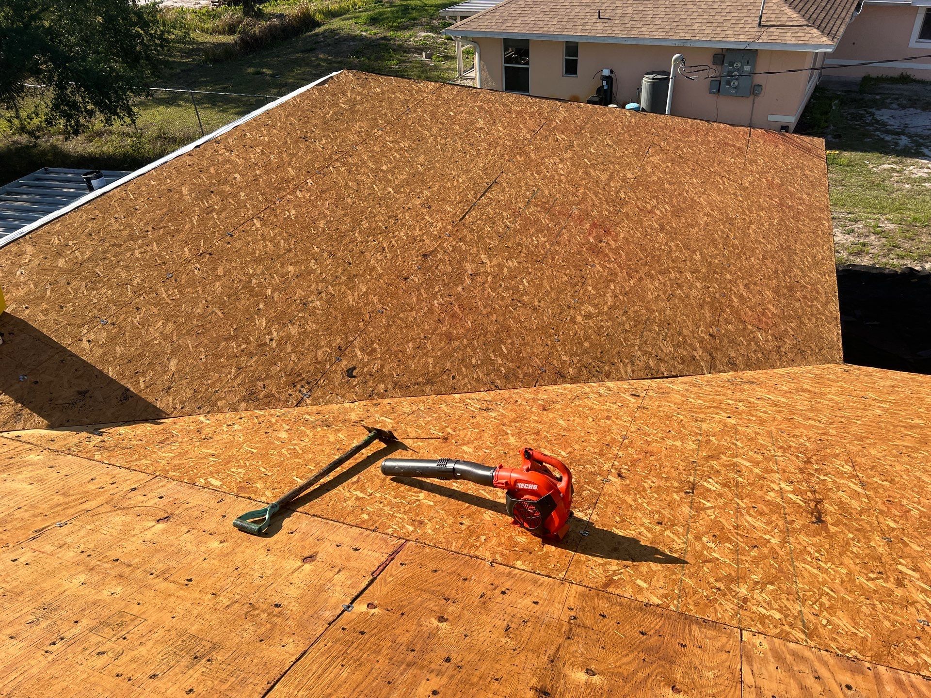 Residential Roofing Installation using Tuff Rib by Durabilis Roofing INC