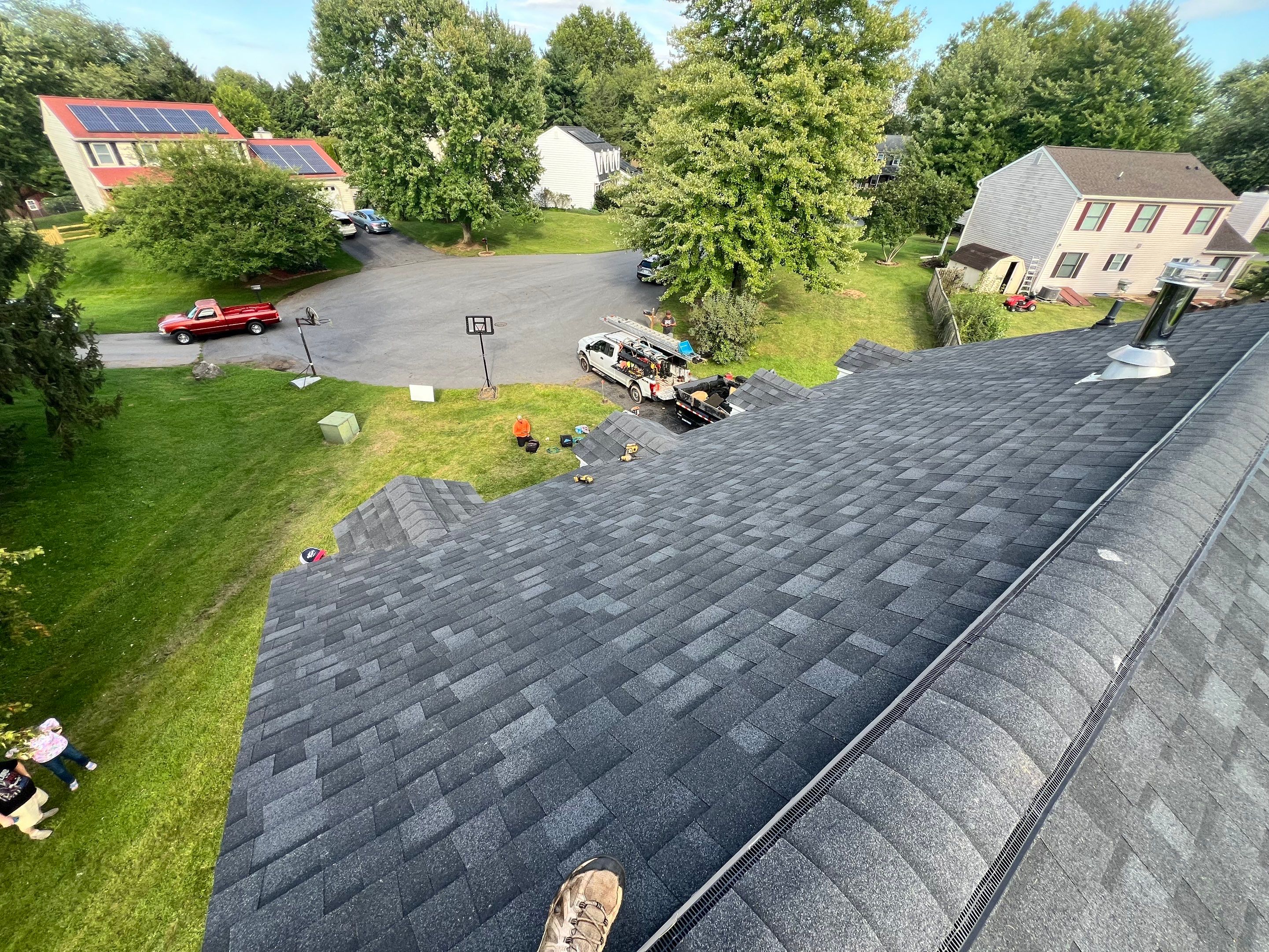 Architectural Shingle Roof Replacement and Decking Repair in Walkersville by Frederick Roof Repair
