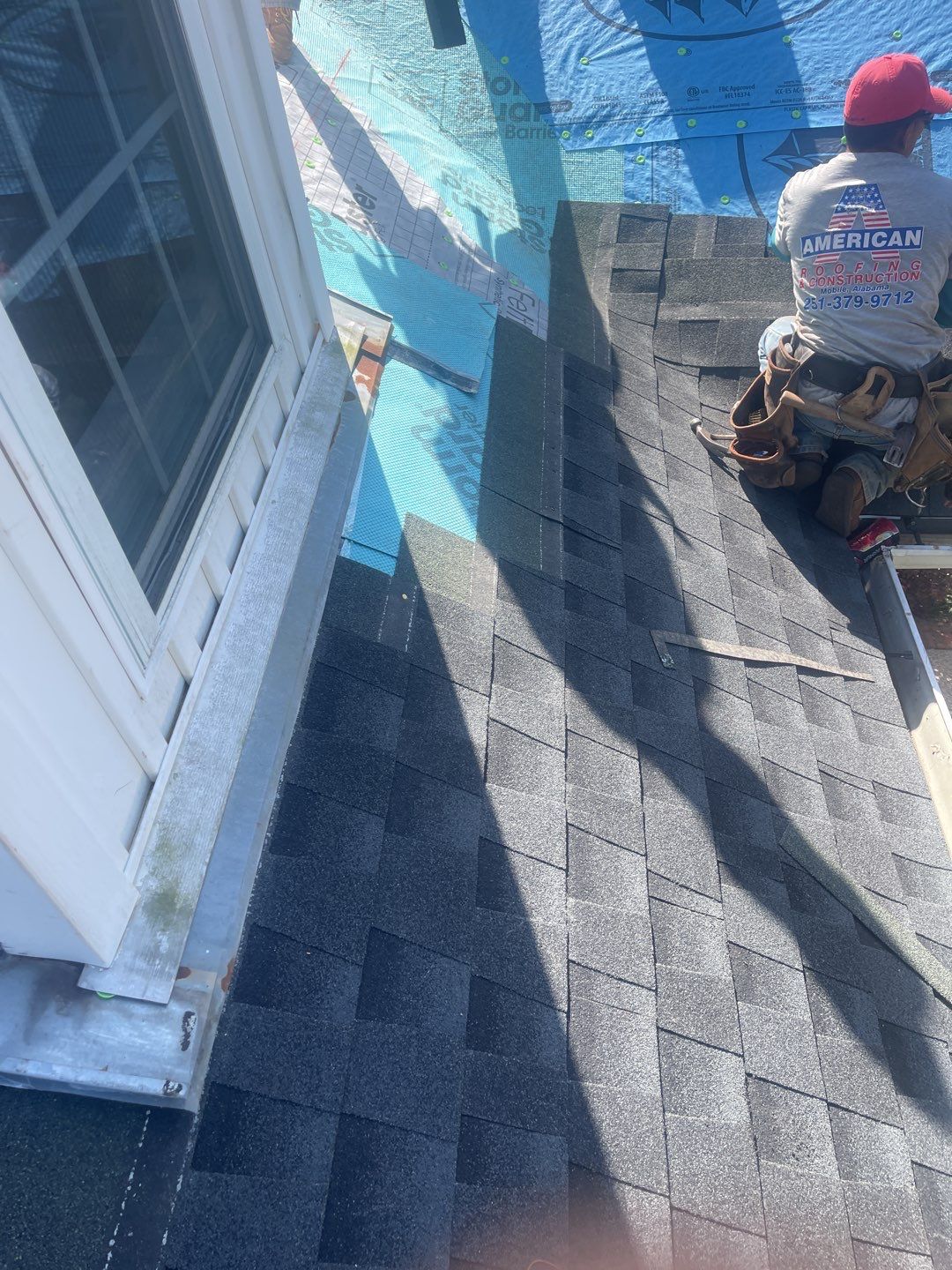 Residential Roofing Installation using Roof Replacement by American Roofing & Construction LLC