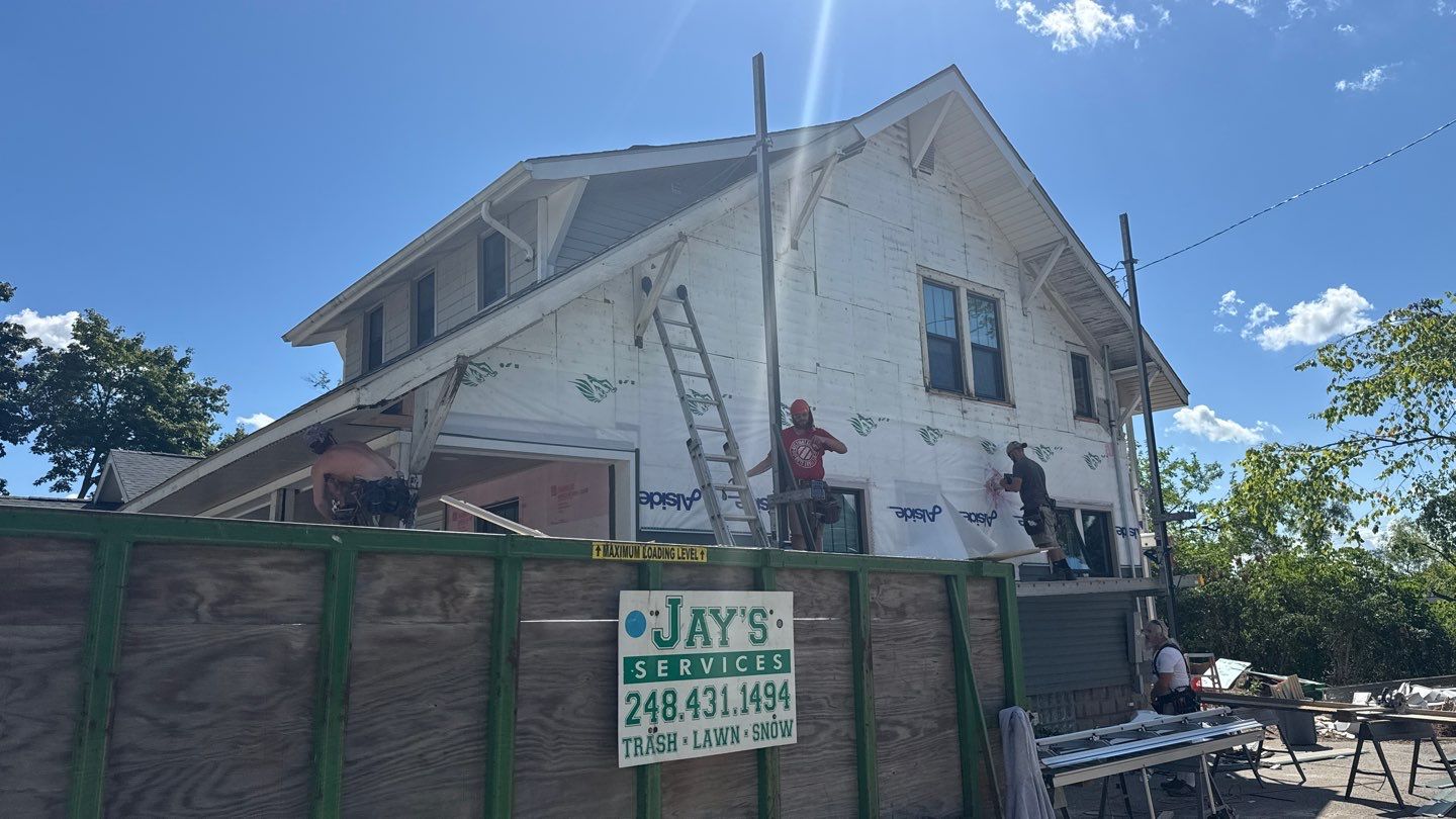 Siding Replacement using Alside Charter Oak D4.5" Deep Moss by 180 Contractors