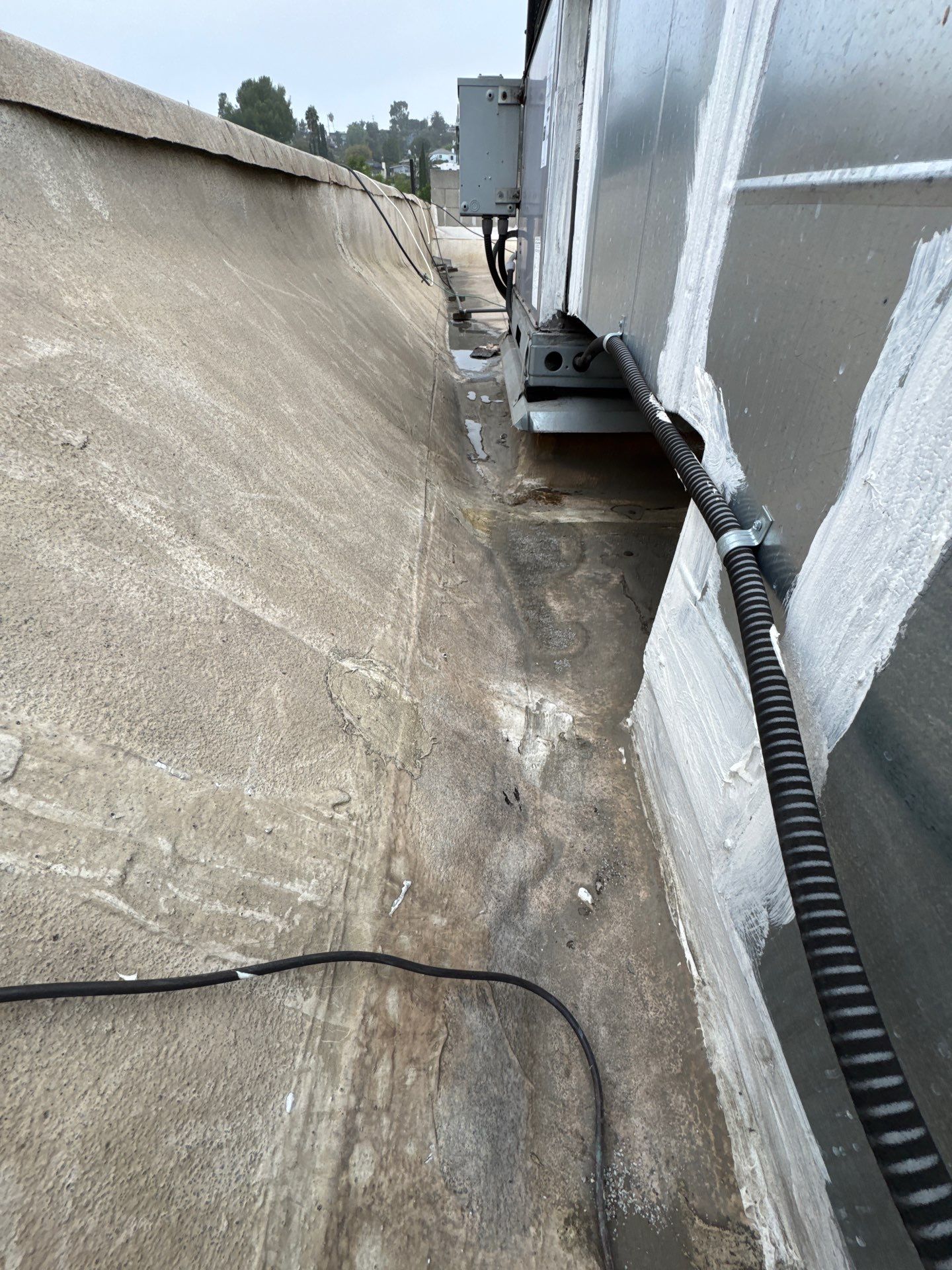 Commercial Silicone Coating Project in LA by Hull Brothers Roofing