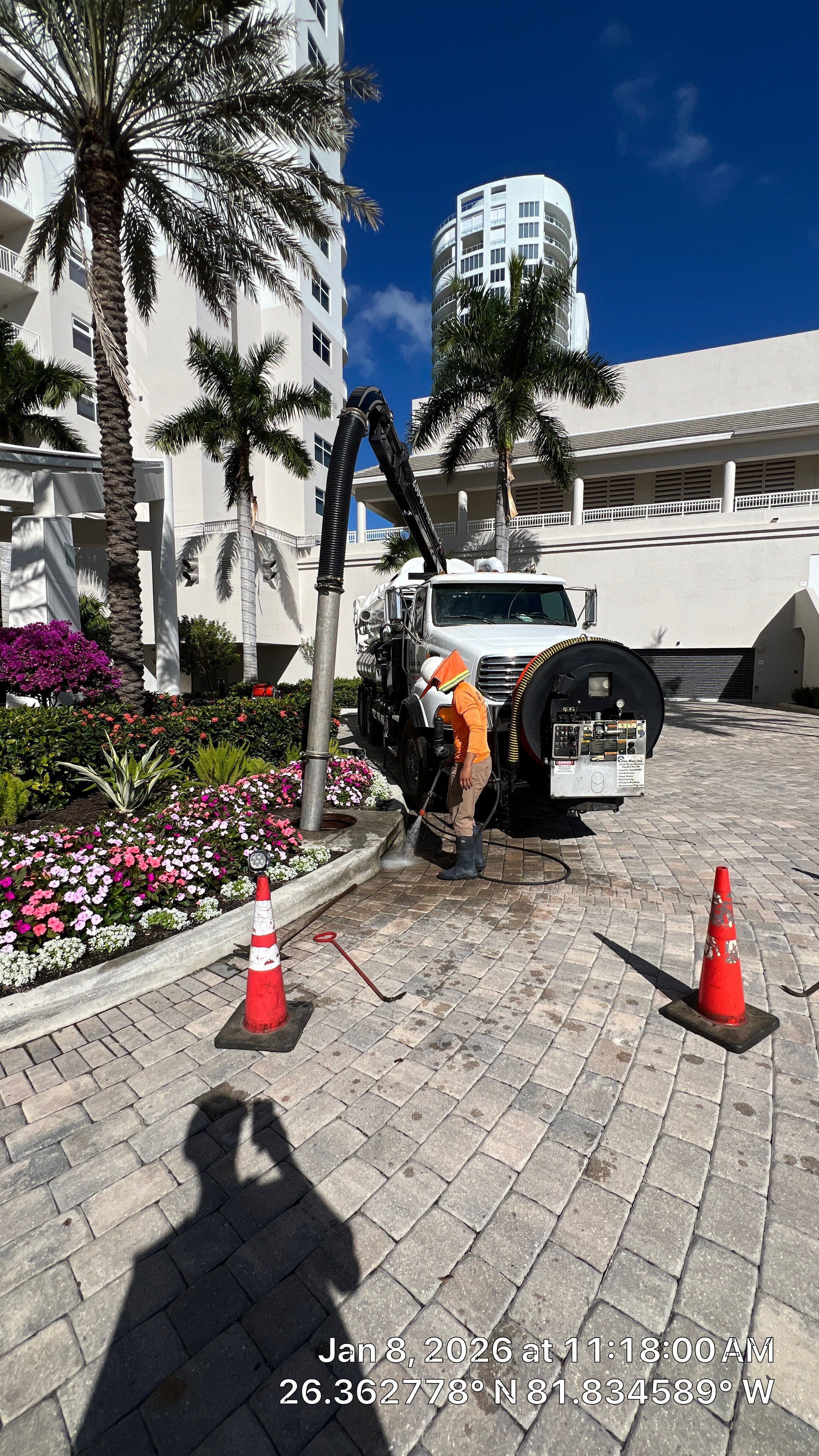 Bonita Bay Condo Stormwater System Maintenance with PRS by APS Power & Water