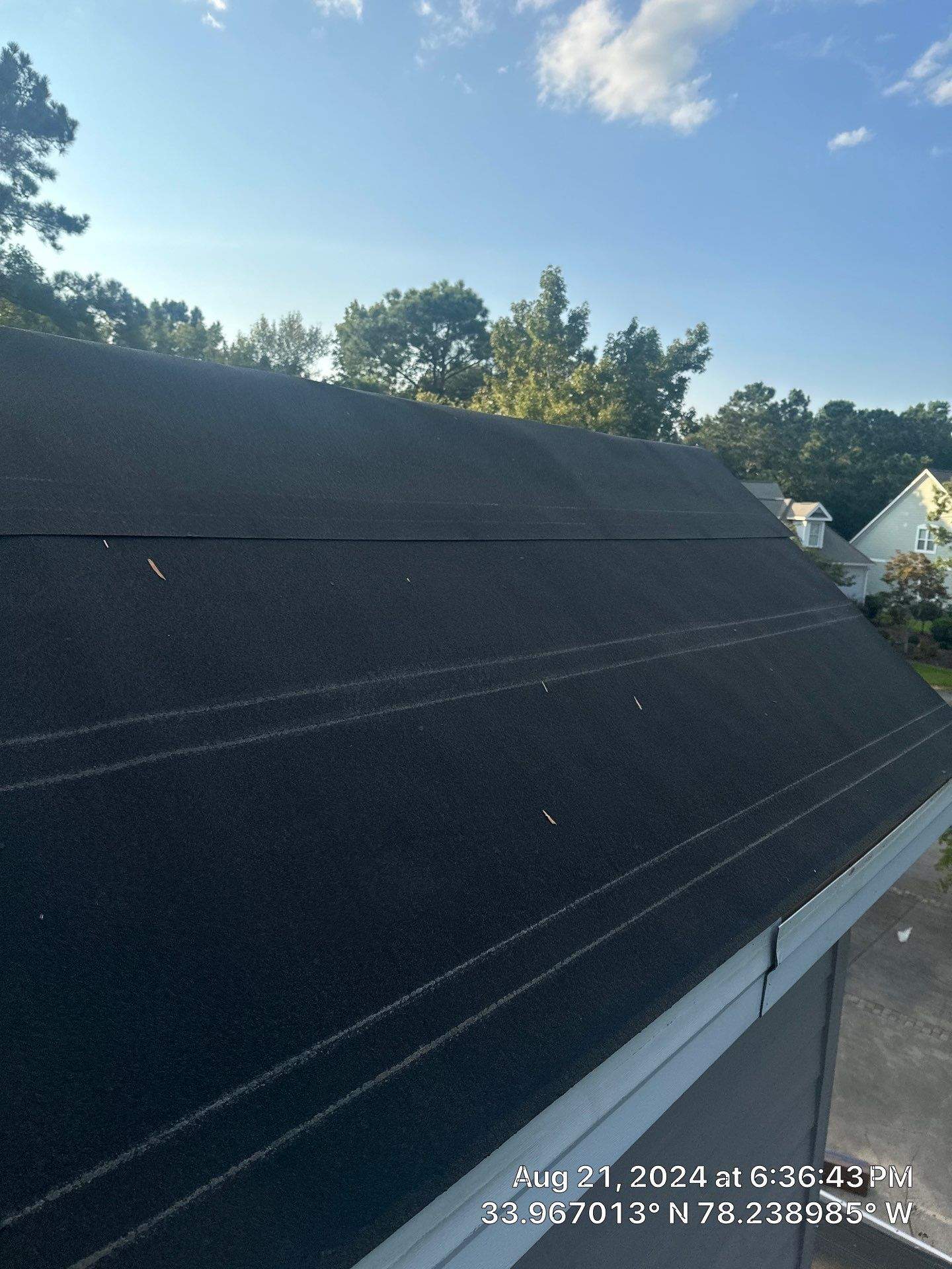 Winding River Plantation Storm Damage Insurance Claim Roof Replacement in Bolivia, NC by RGR Construction and Roofing, LLC