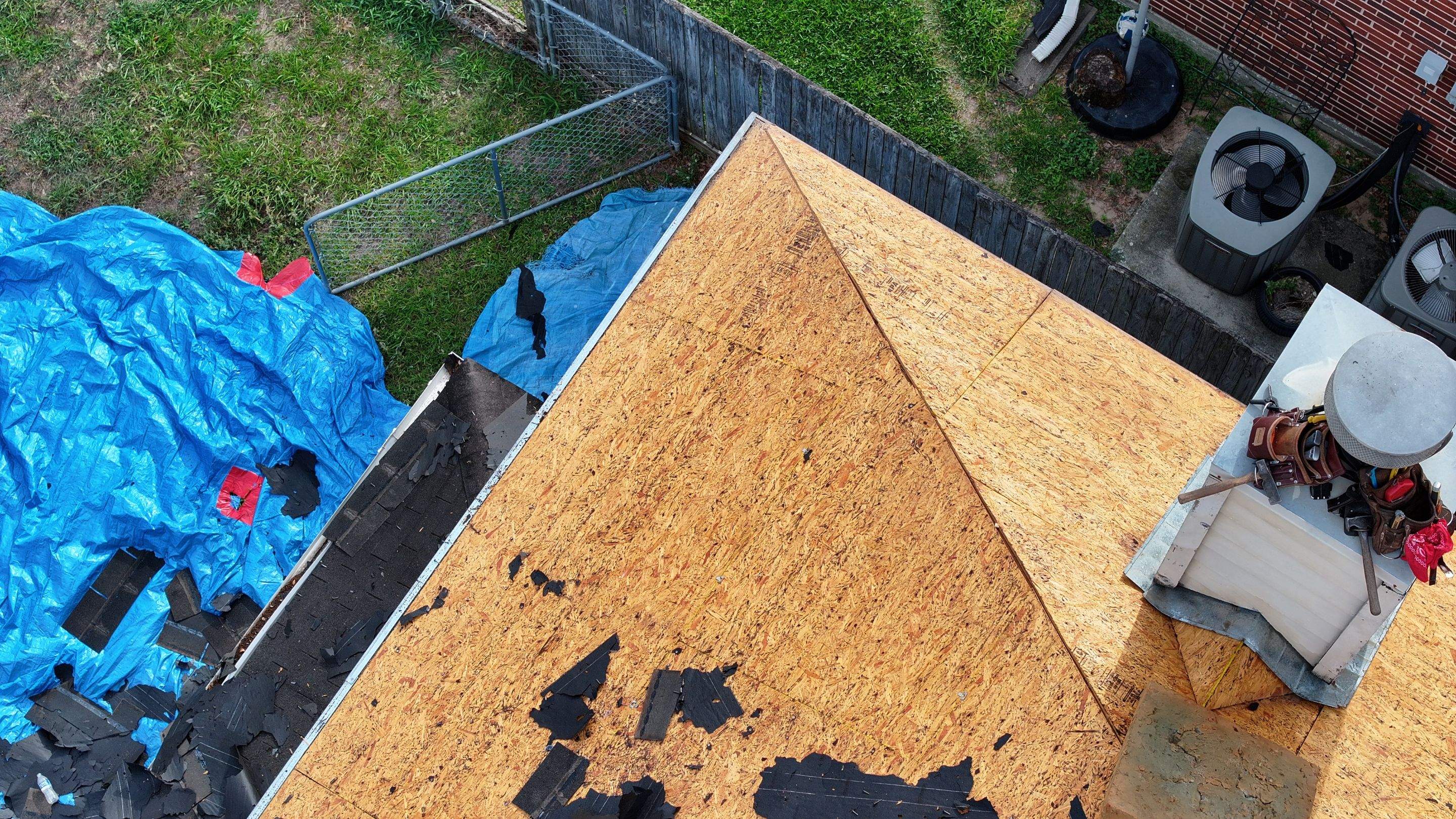 Autumn Brown Shingle Roof Replacement — Houston, TX by PL Roofing & SB Roofing, LLC.