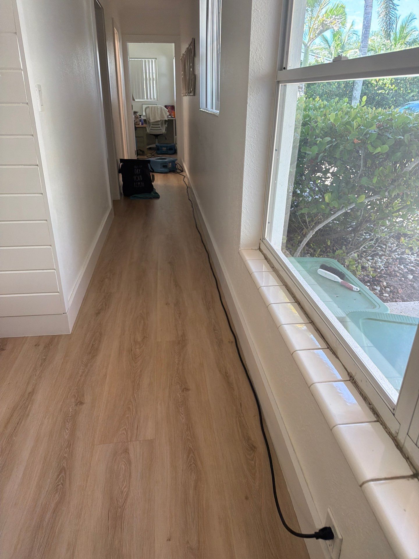 Water Damage Restoration and Moisture Mitigation for Residential Interior by SuperClean