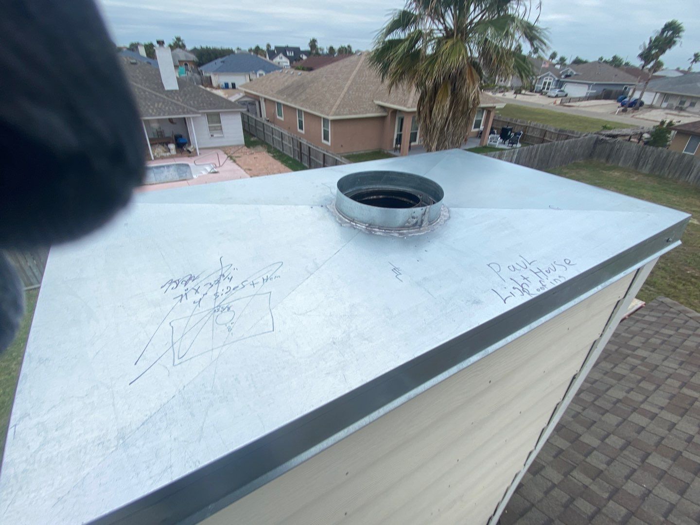 Residential Roofing Repair using Custom Fabricated Steel by Lighthouse Roofing