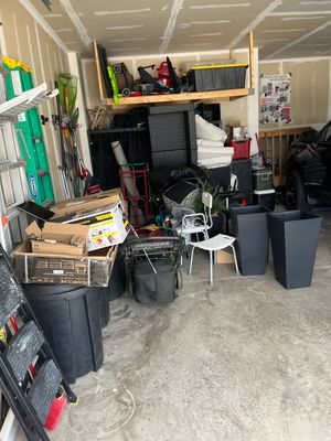 Grey Speckled Epoxy Garage Floor Coating in Sioux Falls