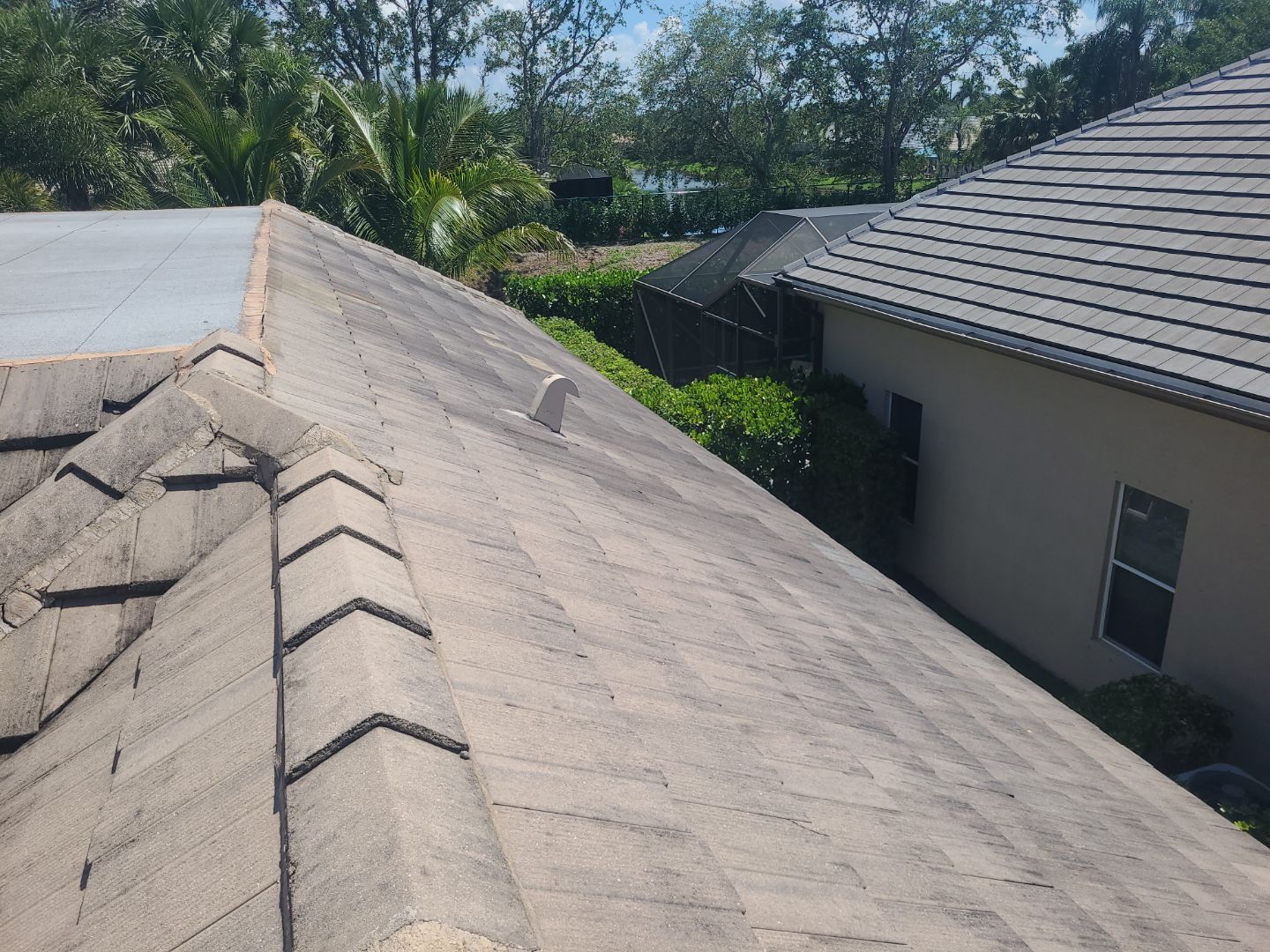 Concrete Tile Roof Repair and Underlayment Replacement in Wellington by Aastro Roofing