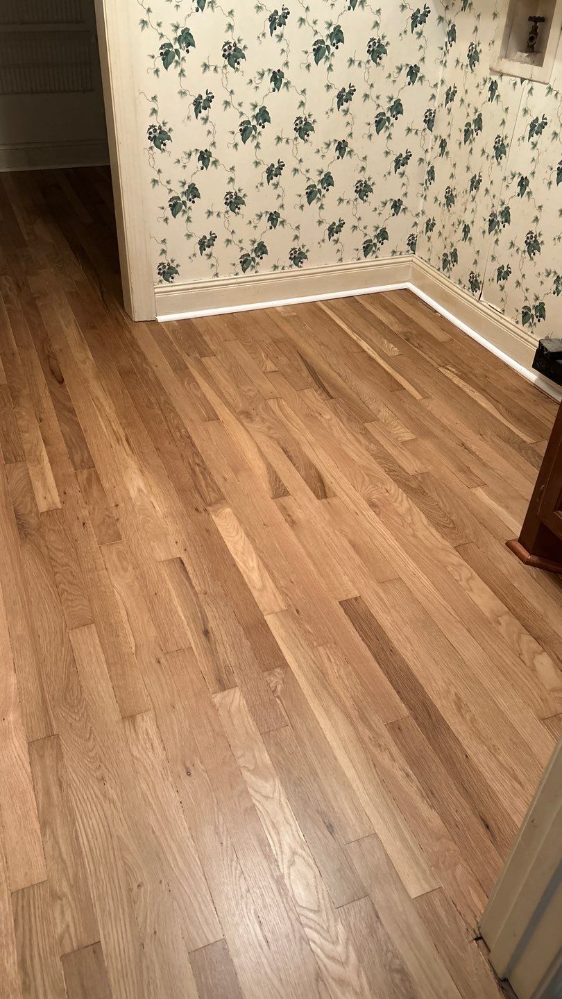 Natural refinish by Footprints Floors of Nashville