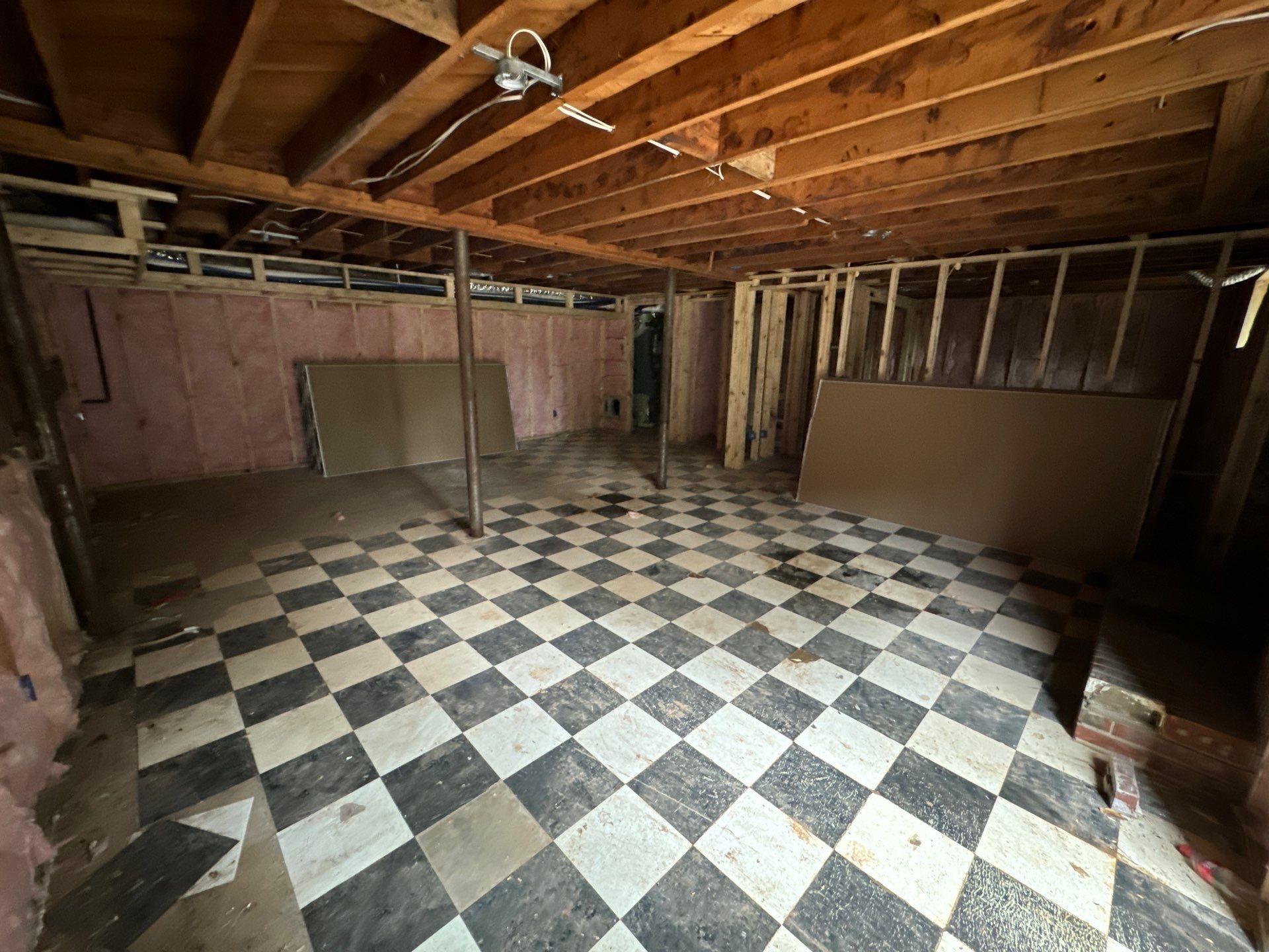 Complete Interior Home Renovation and Basement Finishing in Marietta by Swift Home Renovations 