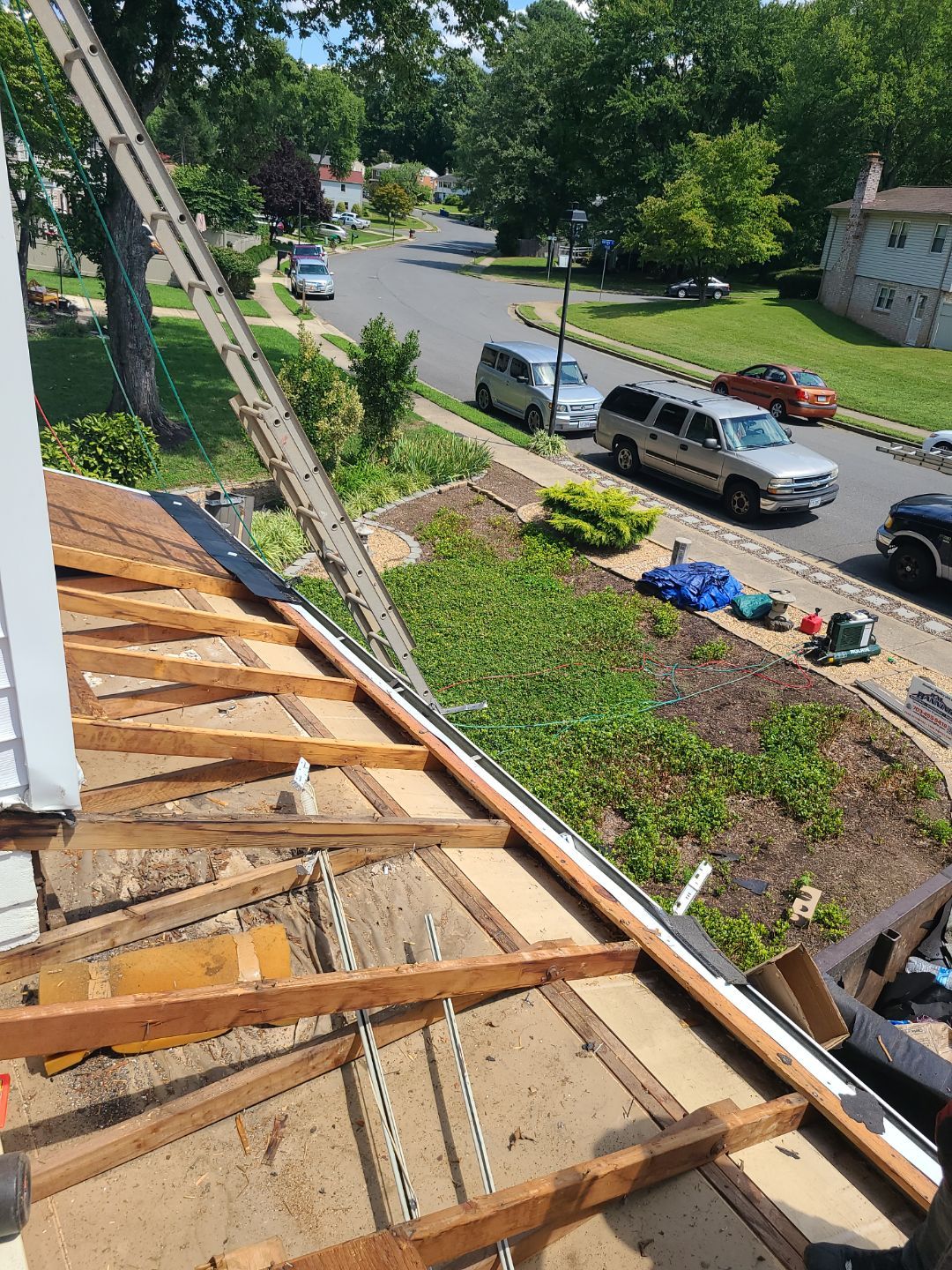 Burke: Residential Roof Installation with CertainTeed Landmark Pro Designer Shingles in Max Def Charcoal Black by RM Banning, Inc.