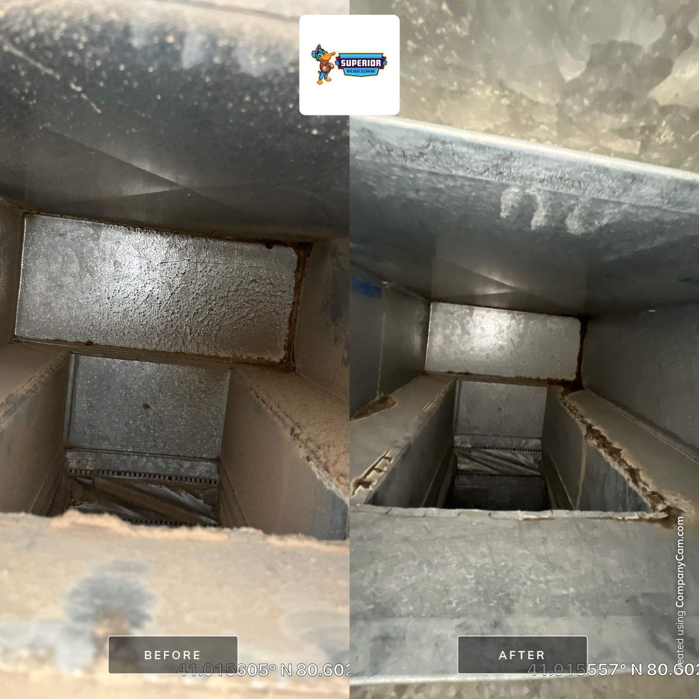 Air Duct Cleaning With a Vacuum Truck in Youngstown, OH by Superior Air Duct Cleaning