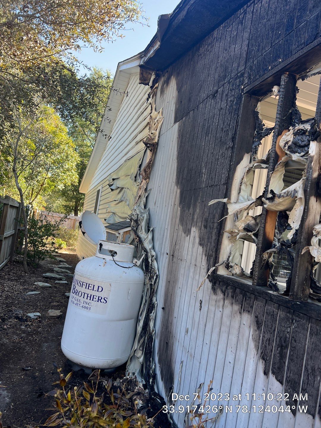 Fire Damage using CertainTeed Landmark Georgetown Gray 3/S by RGR Construction and Roofing, LLC