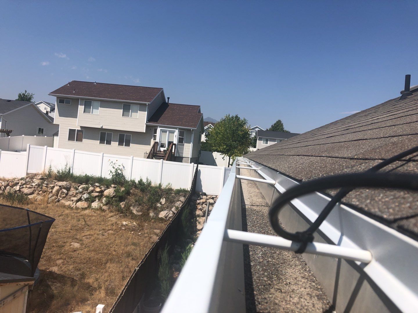 Storm Damaged Roof using GAF Timberline HDZ - Lifetime Shingle by The Roof Doctor