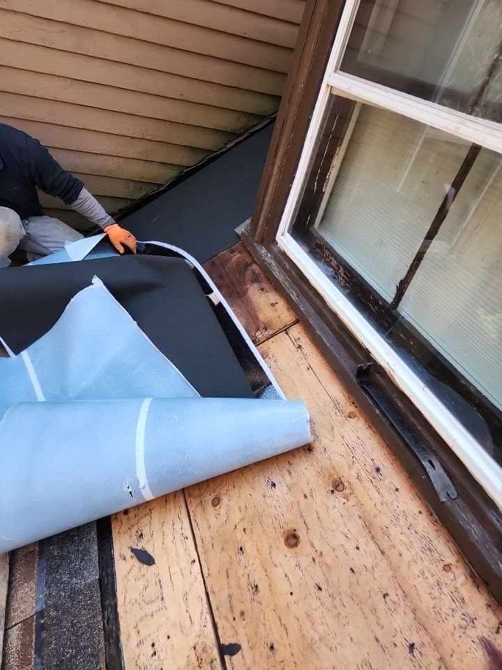 Residential Roofing Installation using Owens Corning TruDefinition Desert Tan by A Plus Exterior