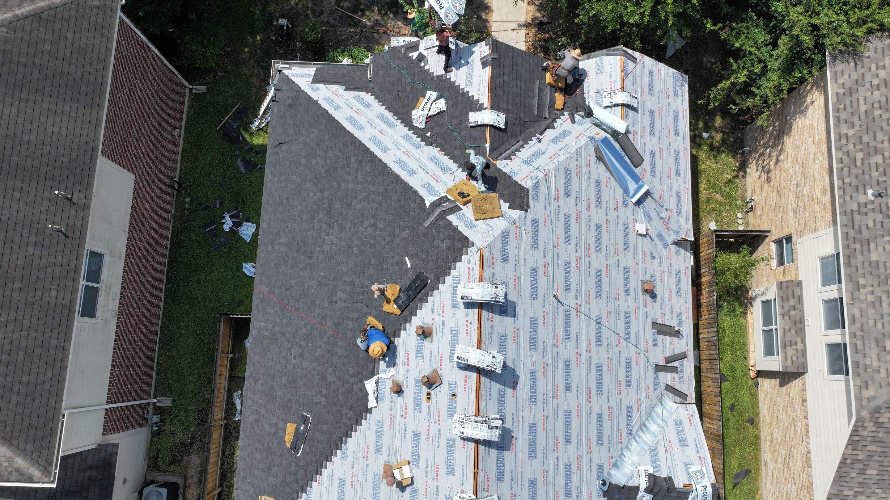 Complete Roof Replacement — The Woodlands, TX by PL Roofing & SB Roofing, LLC.