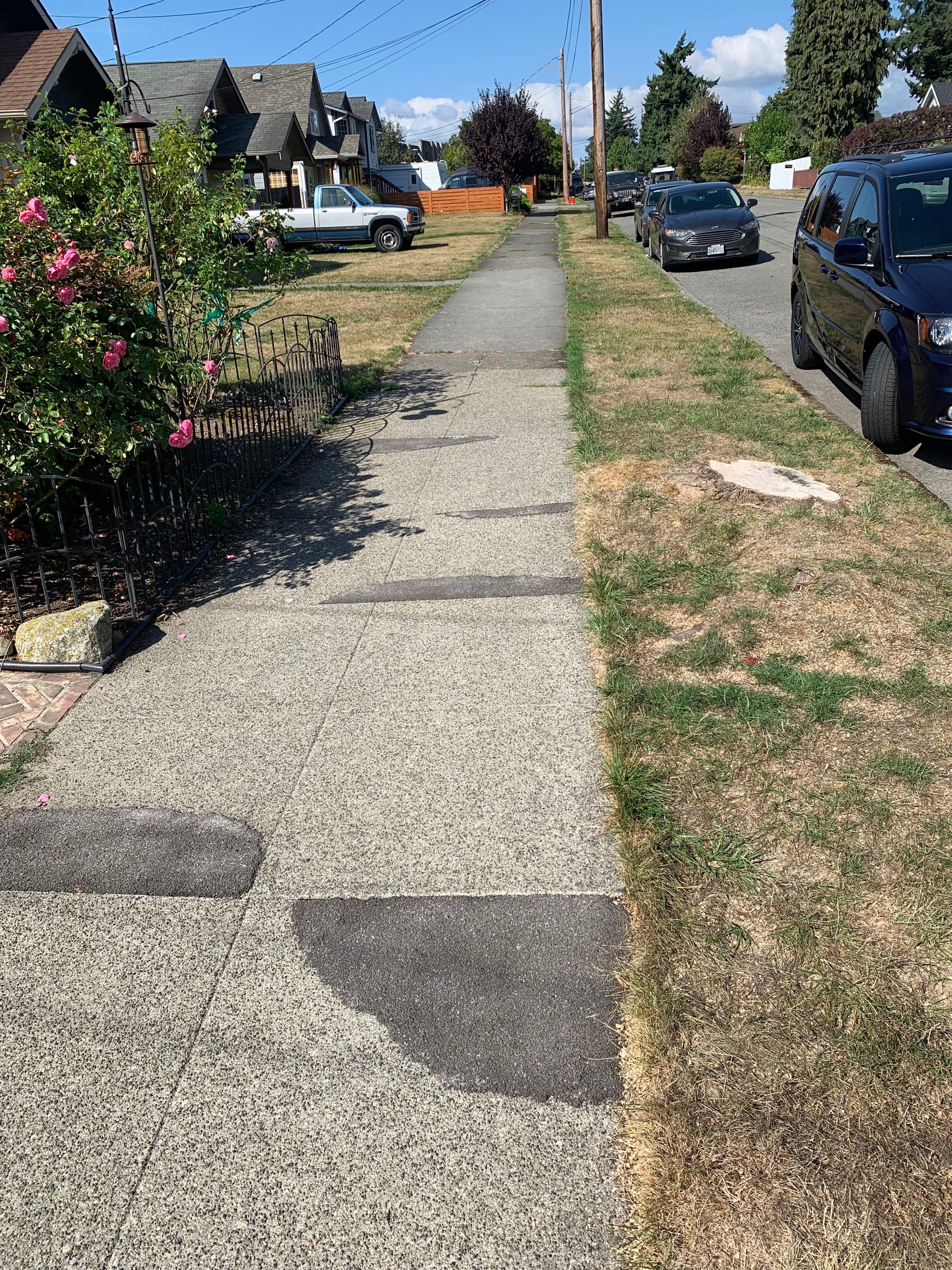 Opal Blue | Concrete Sidewalk by Jireh Asphalt & Concrete Inc 