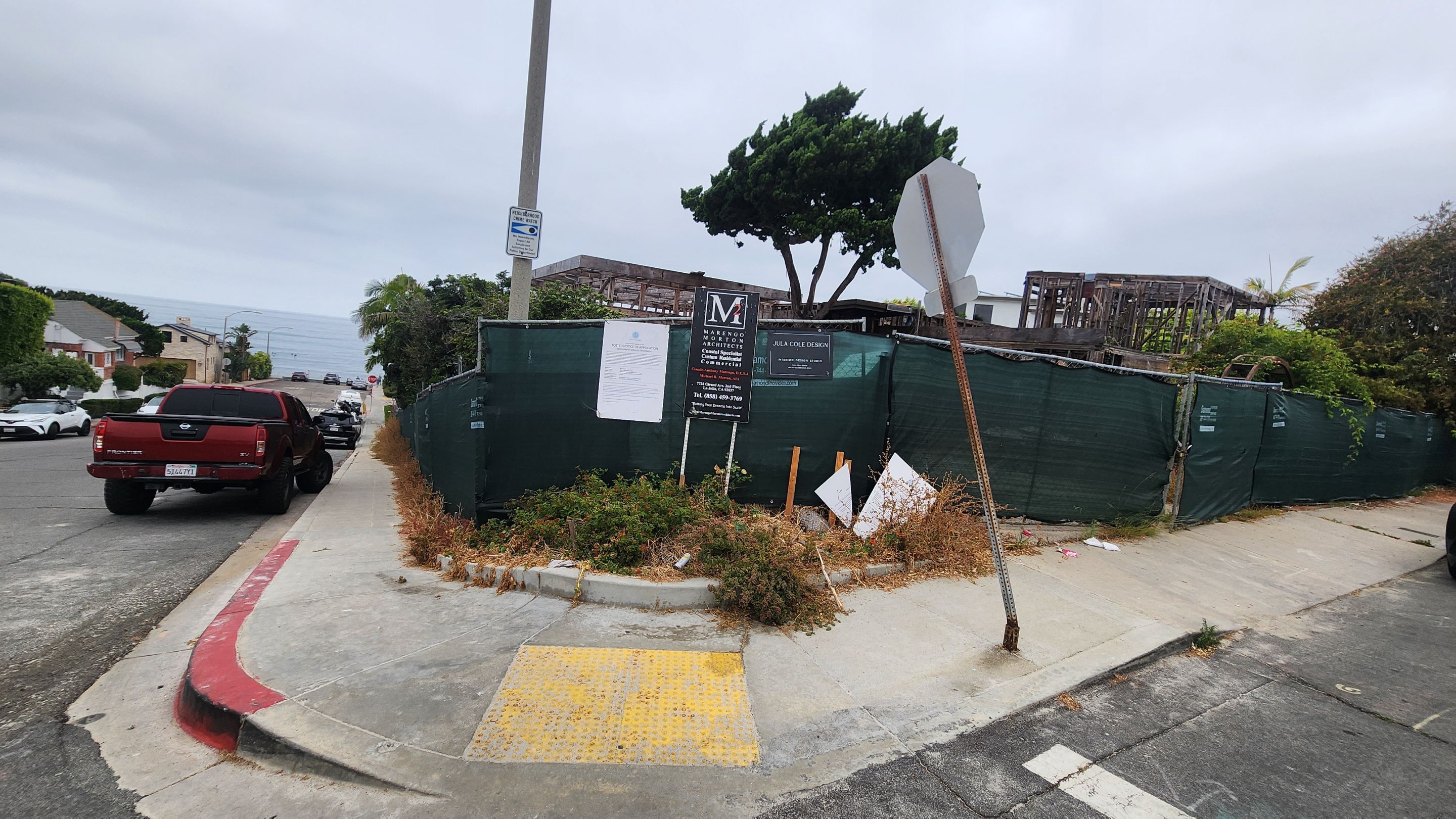 Site Clearing and Debris Removal for La Jolla Construction Project by Yard Techs