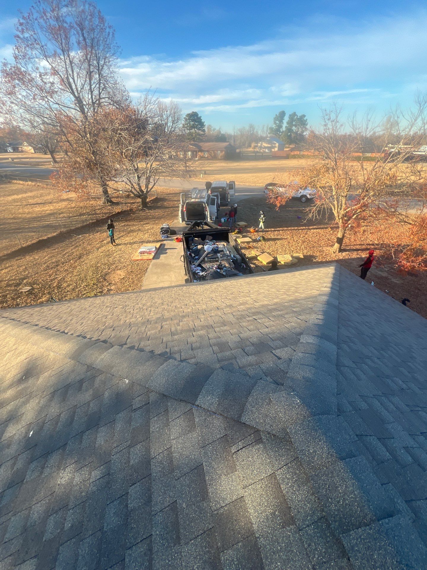 roof, vent, & solar tube replacement in Choctaw by McCann's Roofing and Construction