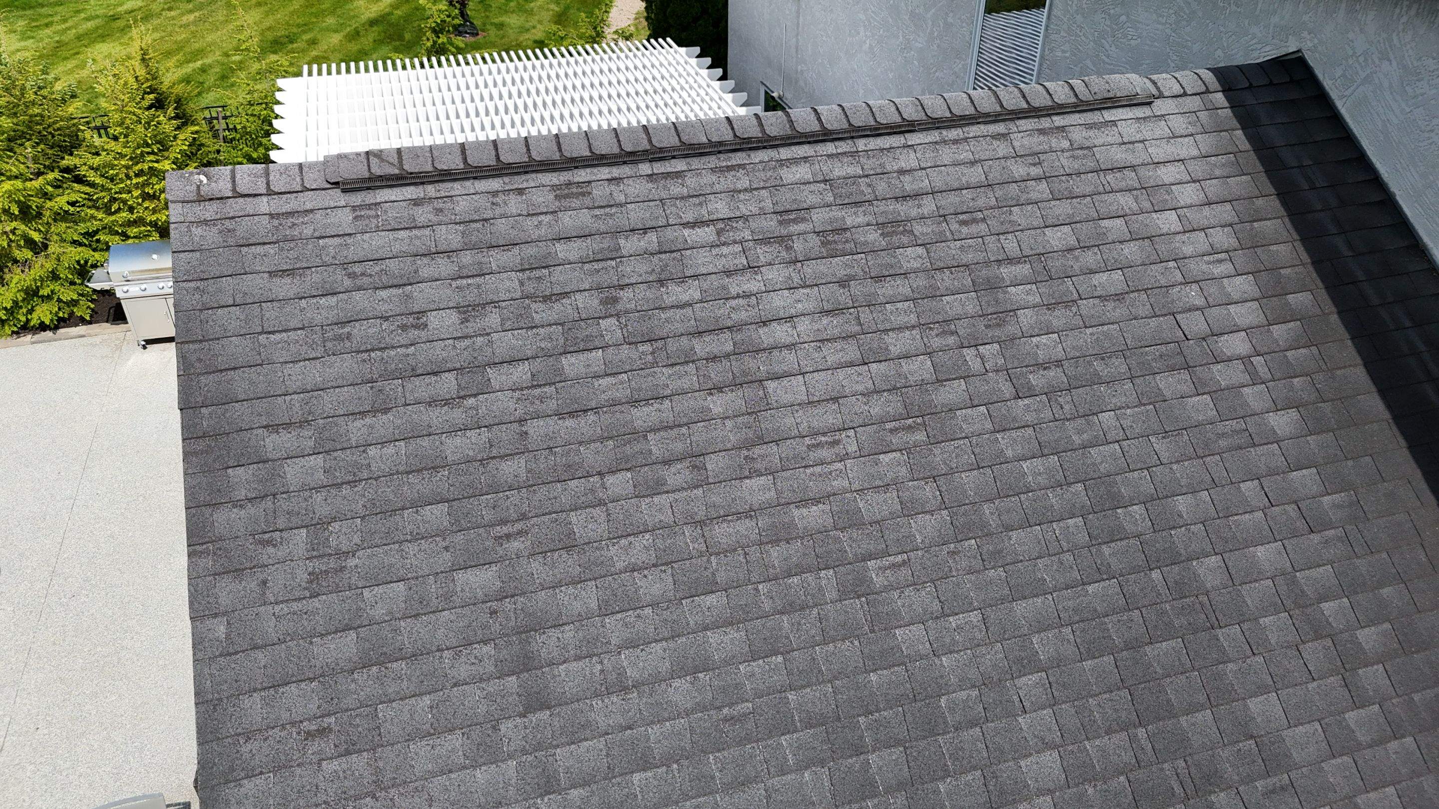 Asphalt Shingle Roof Replacement for Stucco Residence in Westerville by Assured Restoration